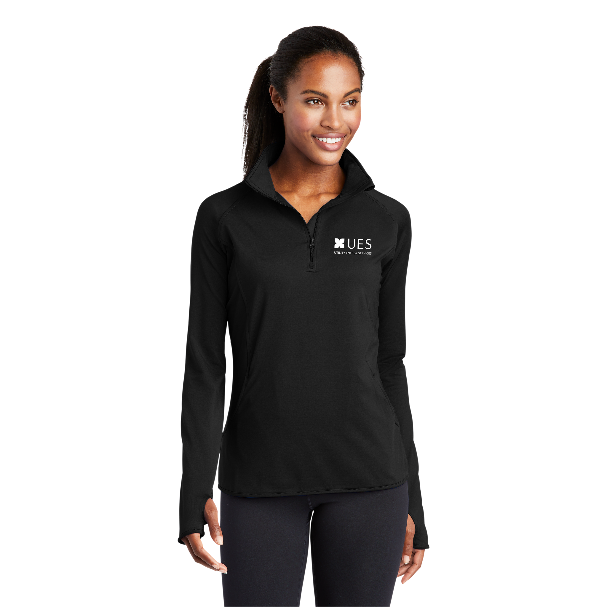 Sport Tek - Ladies Performance 1/2-Zip Pullover. LST850.