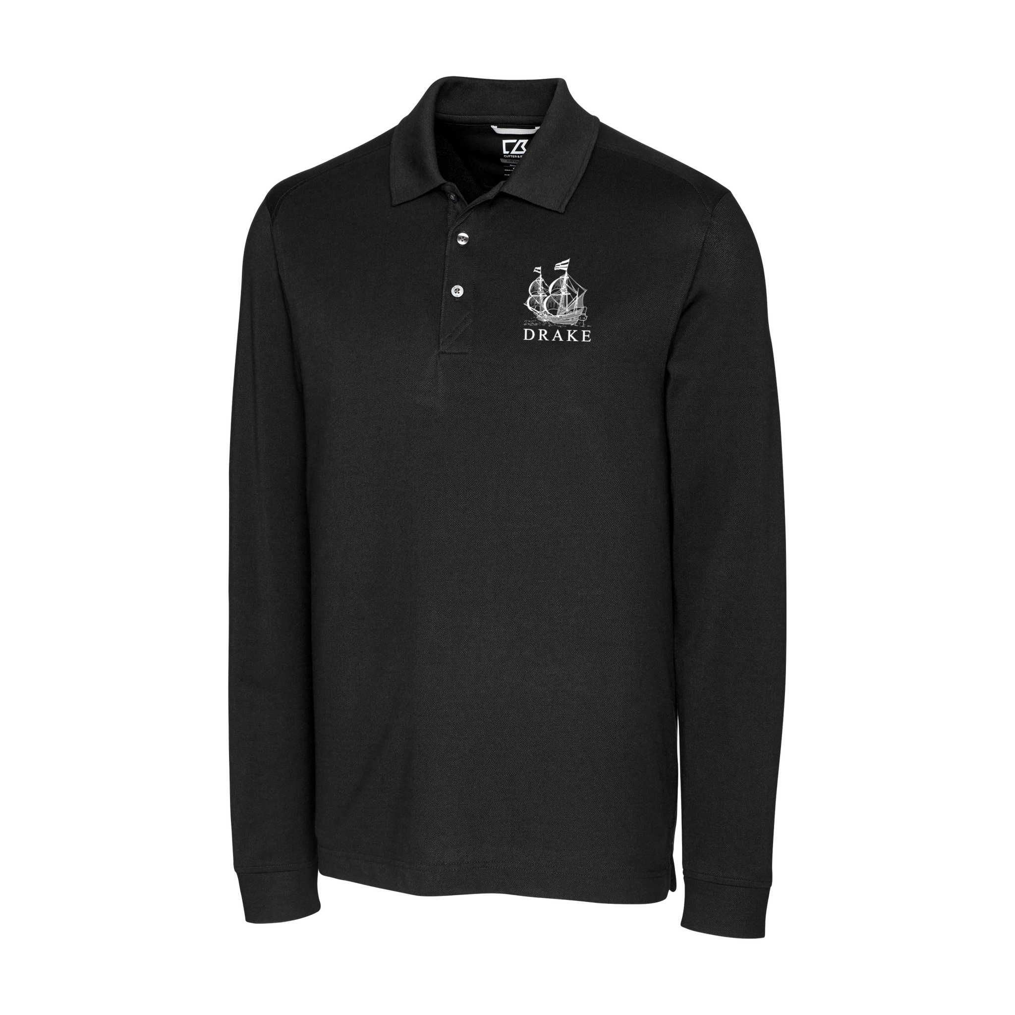 Cutter & Buck - Long Sleeve Advantage Pique Polo. MCK09322.