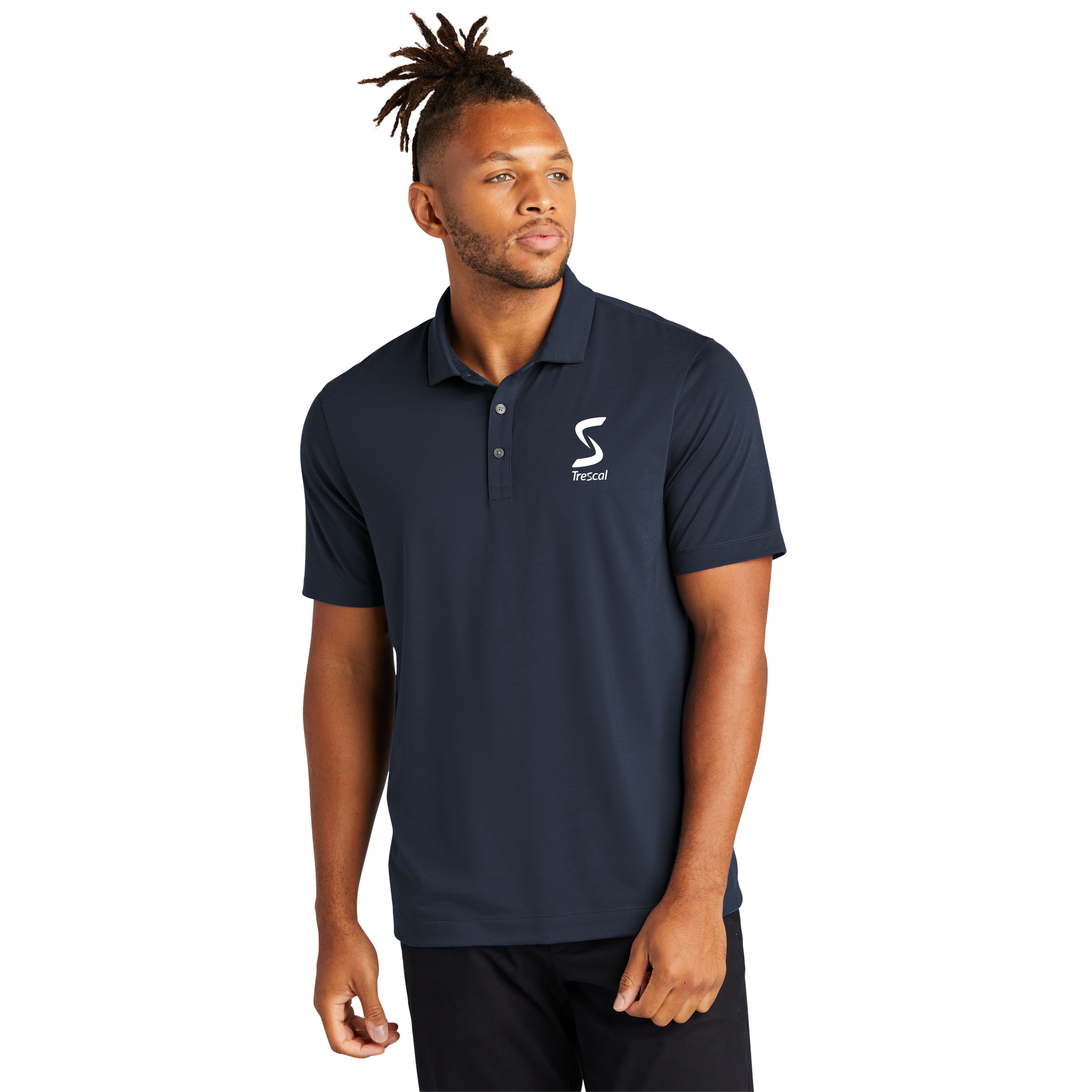Mercer+Mettle - Stretch Jersey Polo. MM1014.
