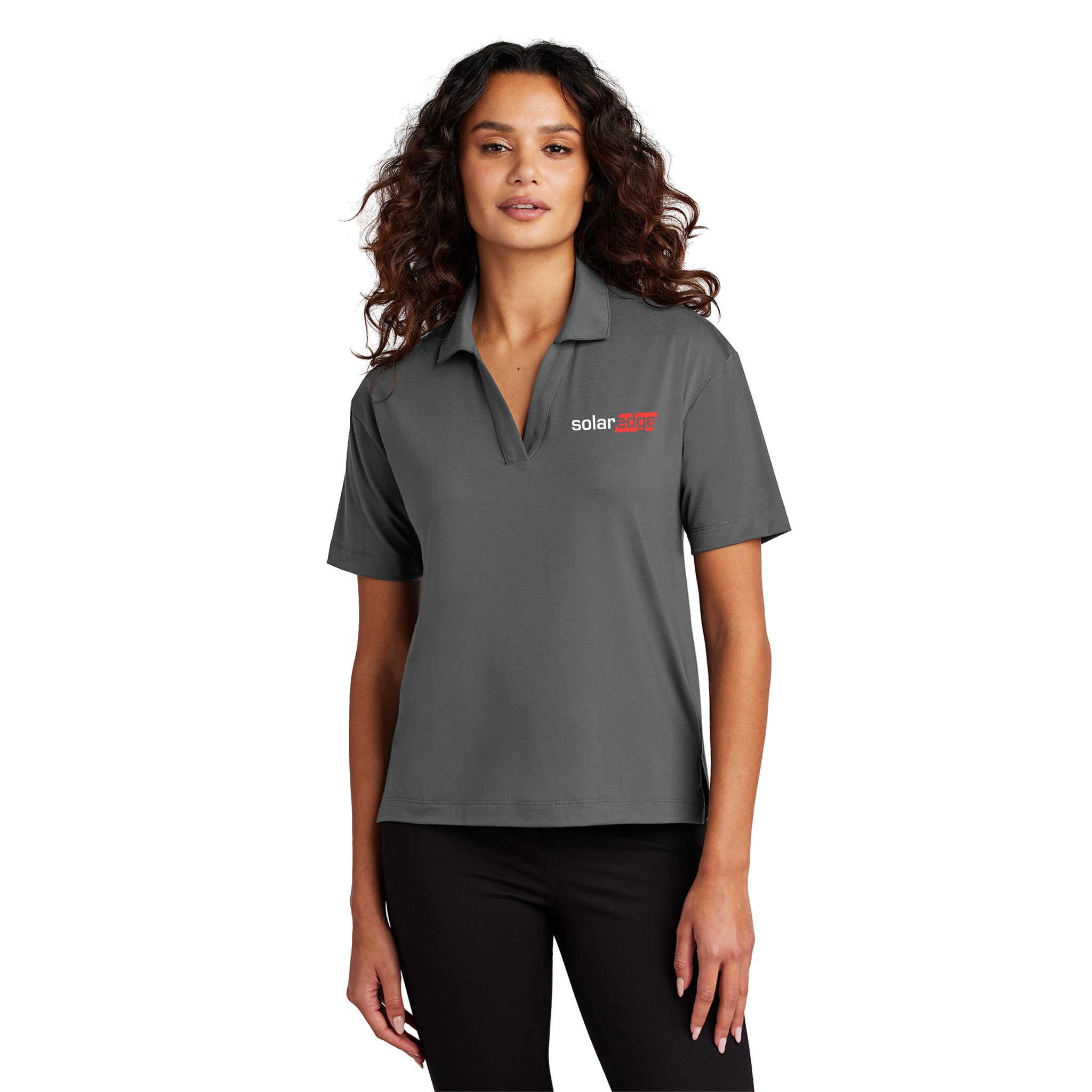 MERCER+METTLE - Ladies Stretch Jersey Polo. MM1015.