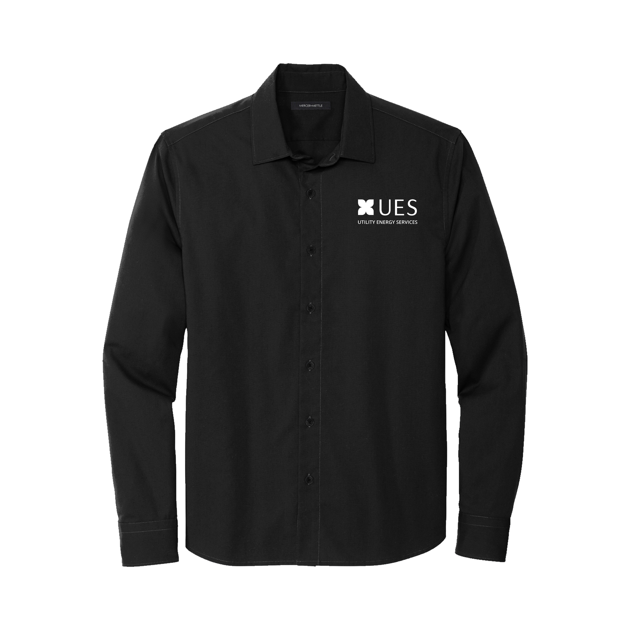 MERCER+METTLE - Long Sleeve Stretch Woven Shirt. MM2000.