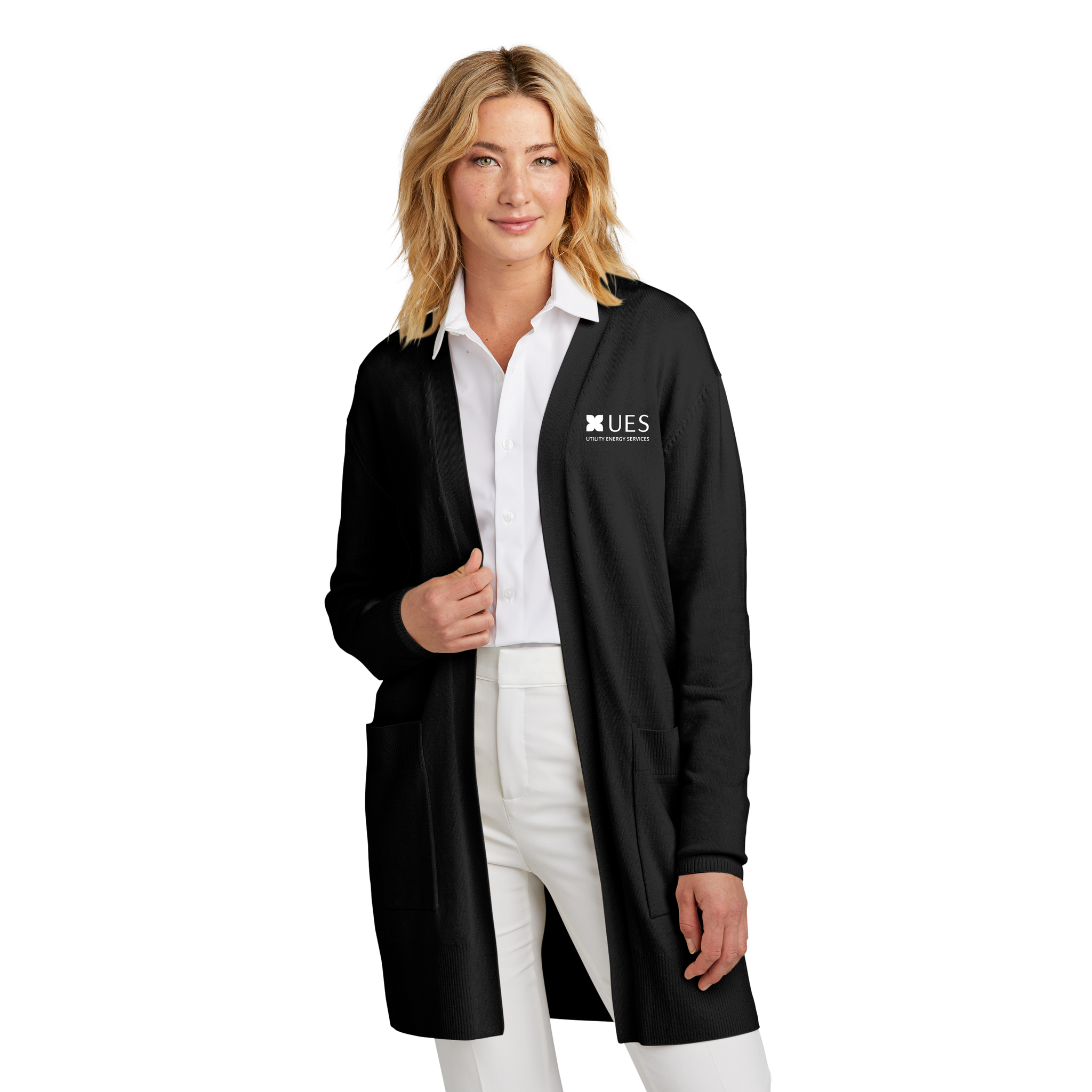 Mercer+Mettle - Ladies Open-Front Cardigan Sweater. MM3023.