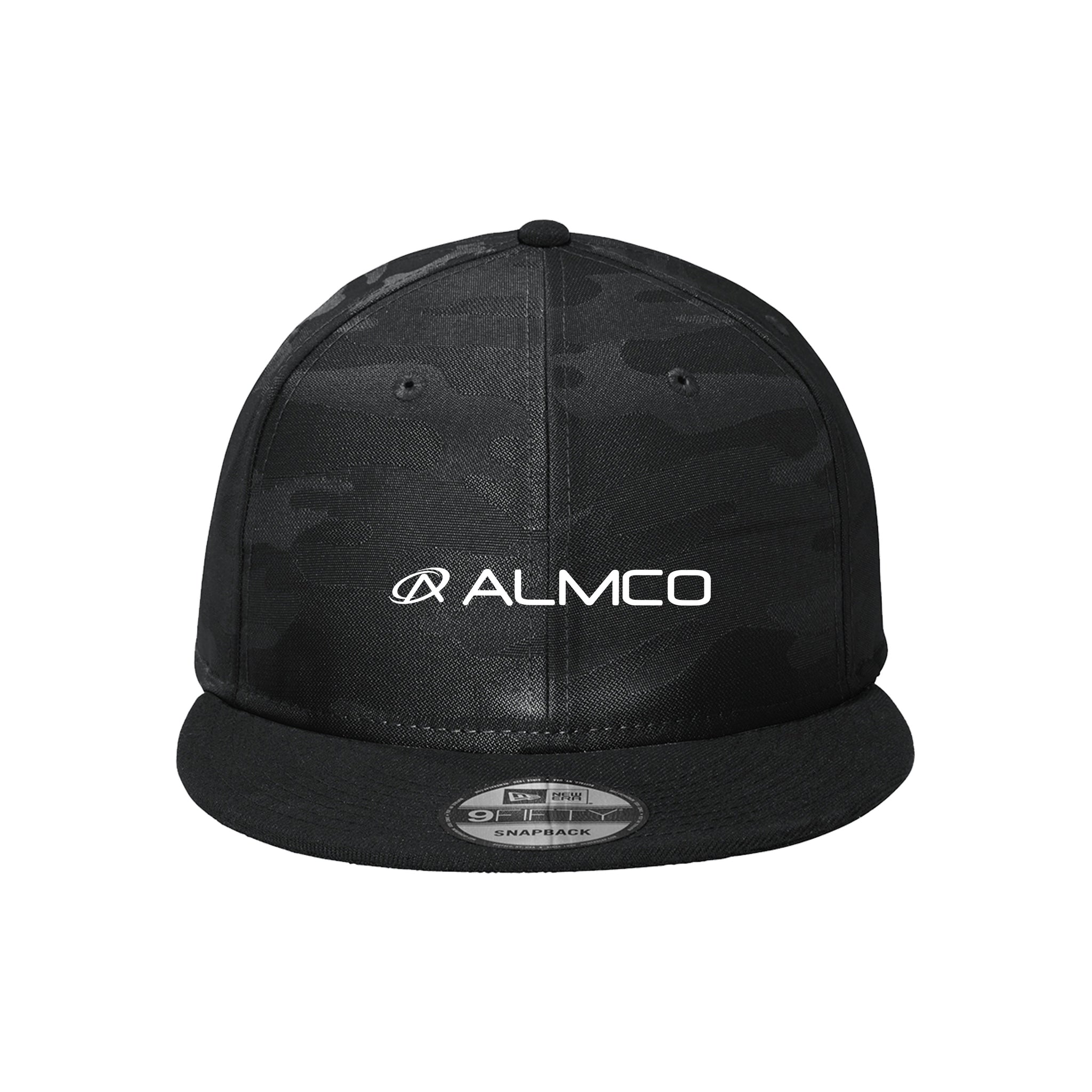 New Era - Camo Flat Bill Snapback Cap. NE407.