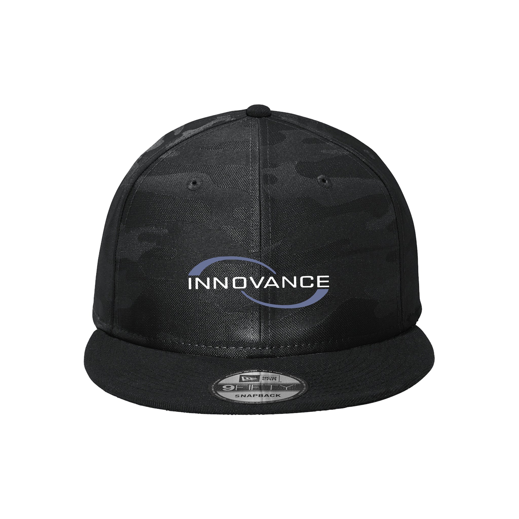 New Era - Camo Flat Bill Snapback Cap. NE407.