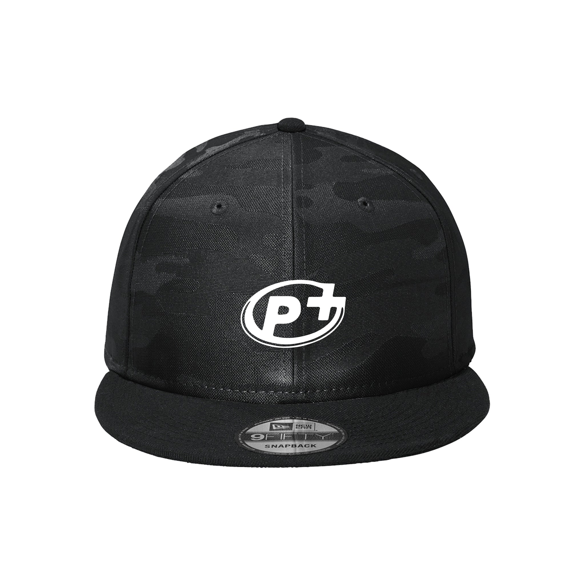 New Era - Camo Flat Bill Snapback Cap. NE407.