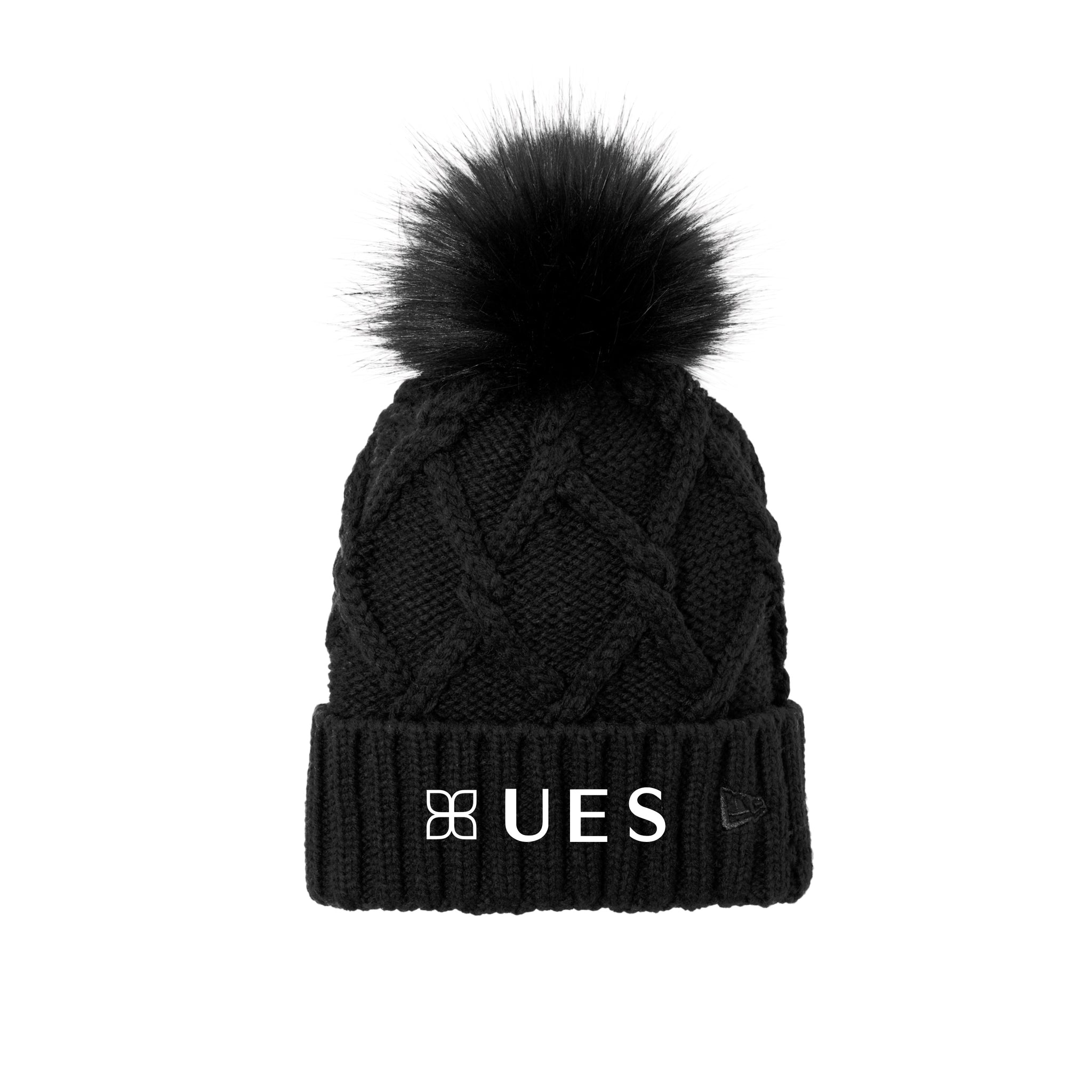 New Era - Faux Fur Pom Beanie. NE911.