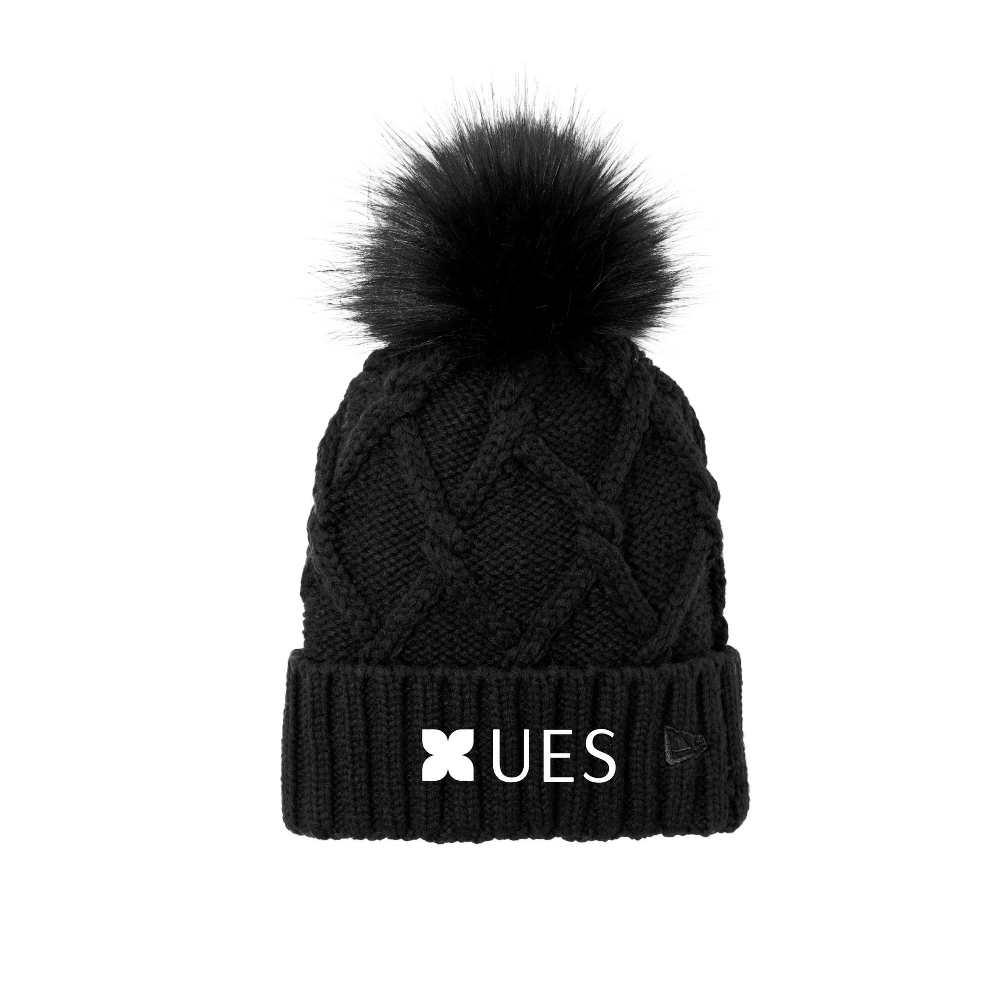 New Era - Faux Fur Pom Beanie. NE911.