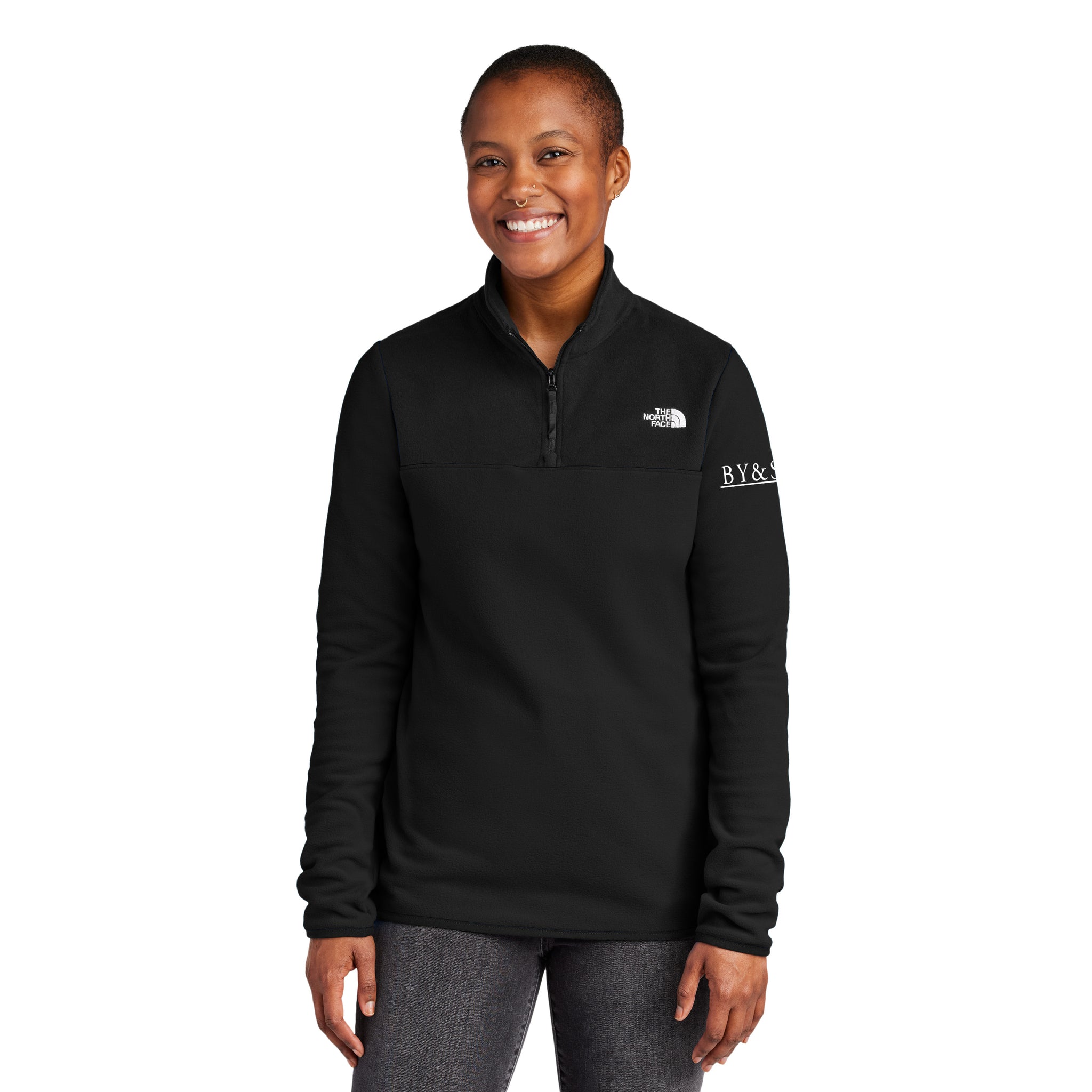 The North Face - Ladies Glacier 1/4-Zip Fleece. NF0A7V4M.