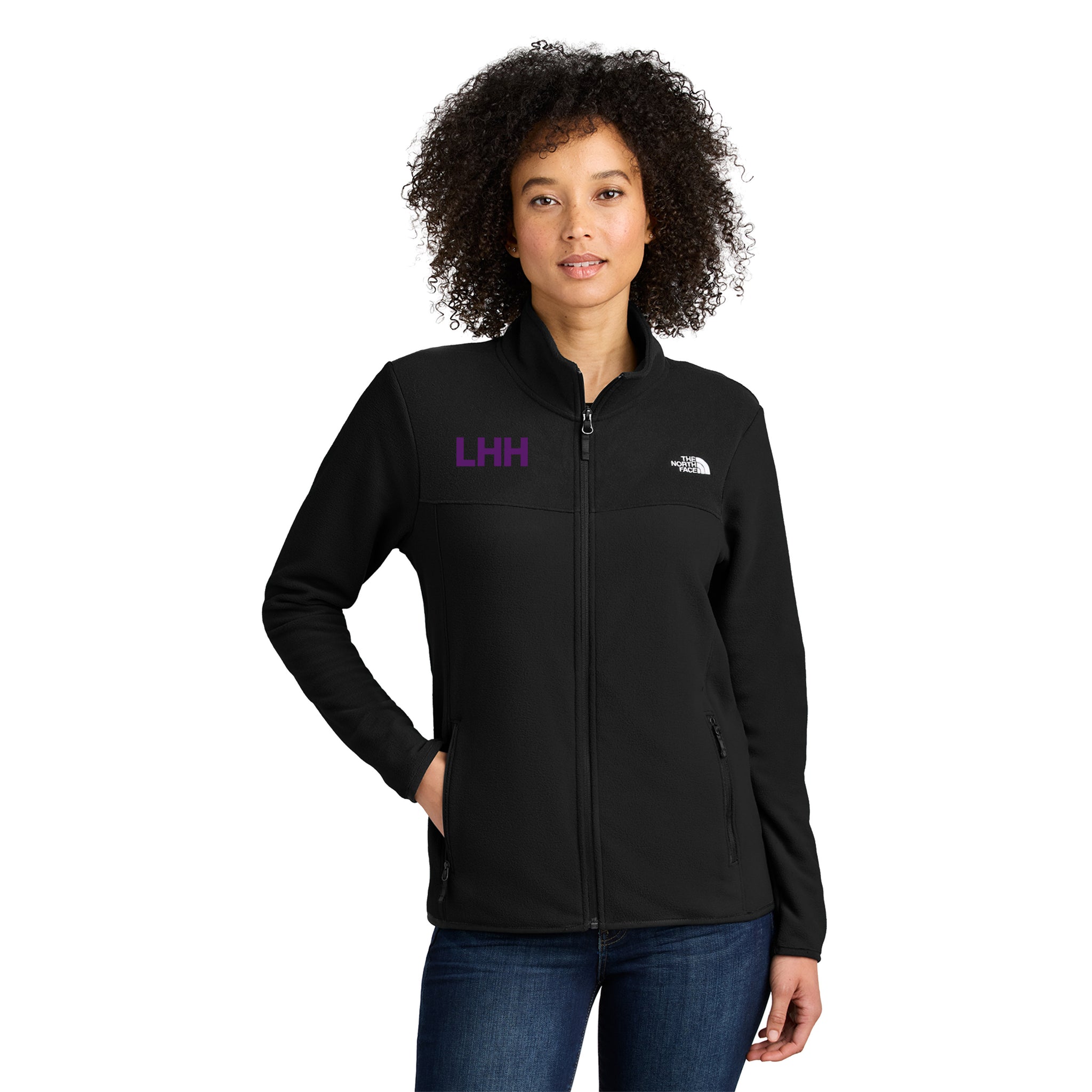 The North Face - Ladies Glacier Full-Zip Fleece Jacket. NF0A7V4K.