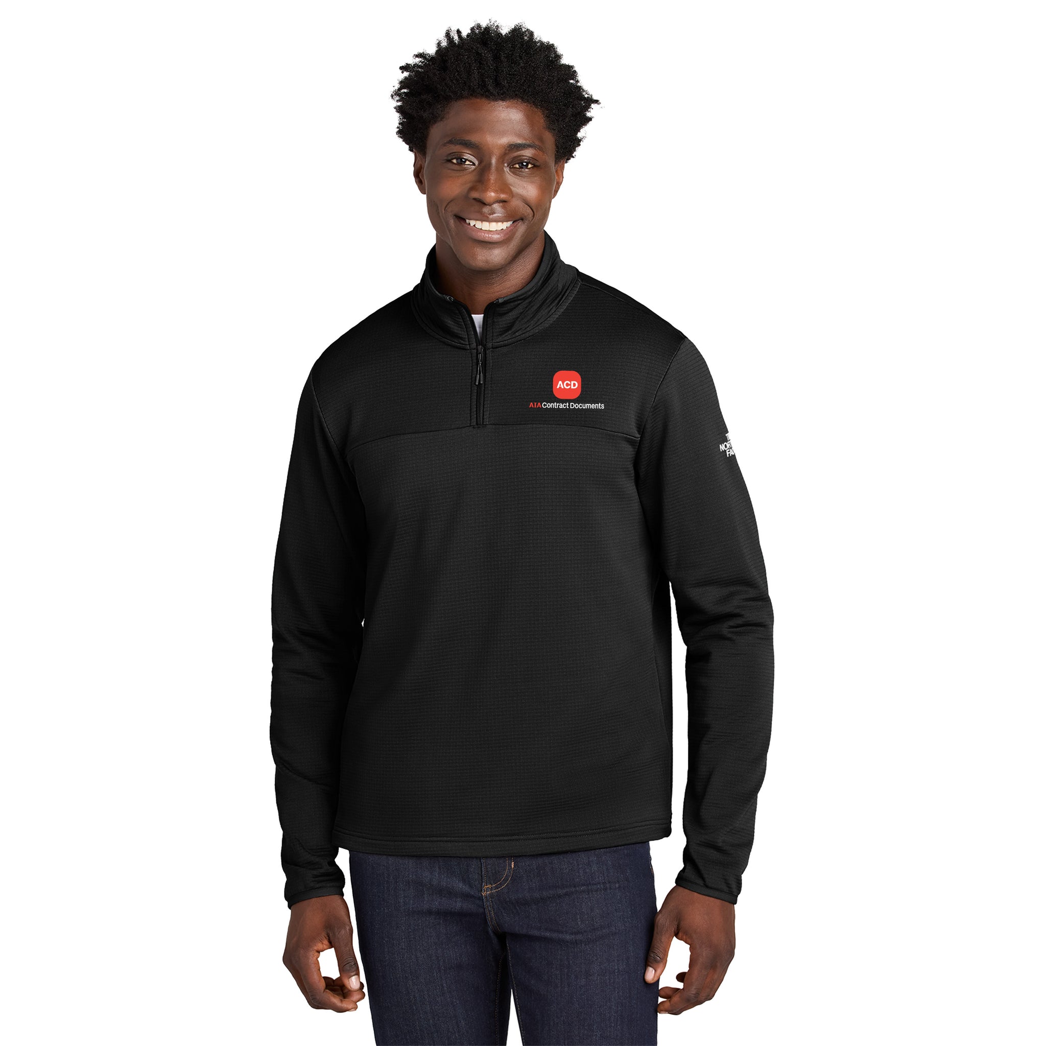 The North Face - Aim 1/4-Zip Fleece. NF0A8ENJ.