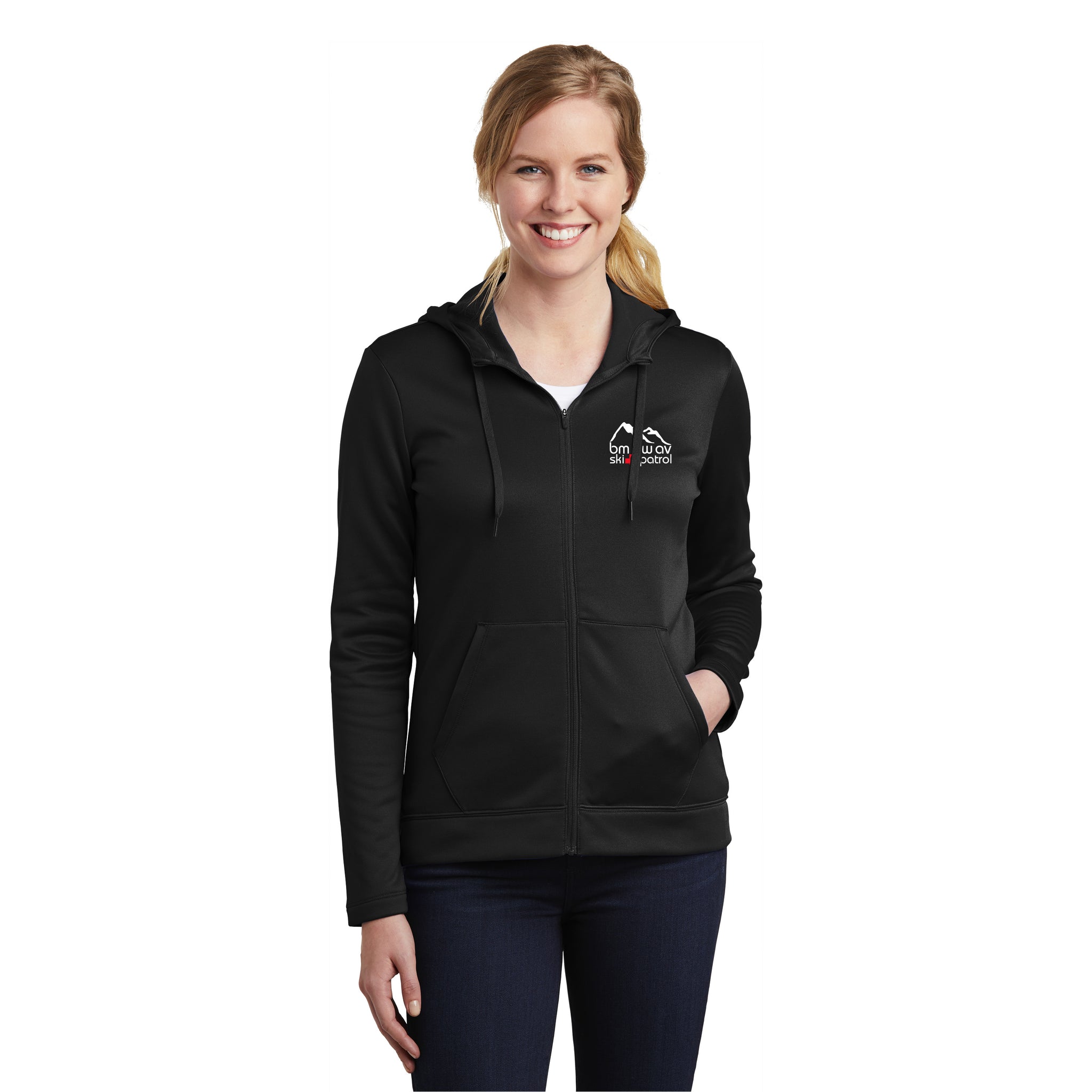 Nike - Ladies Therma-FIT Full-Zip Fleece Hoodie. NKAH6264.