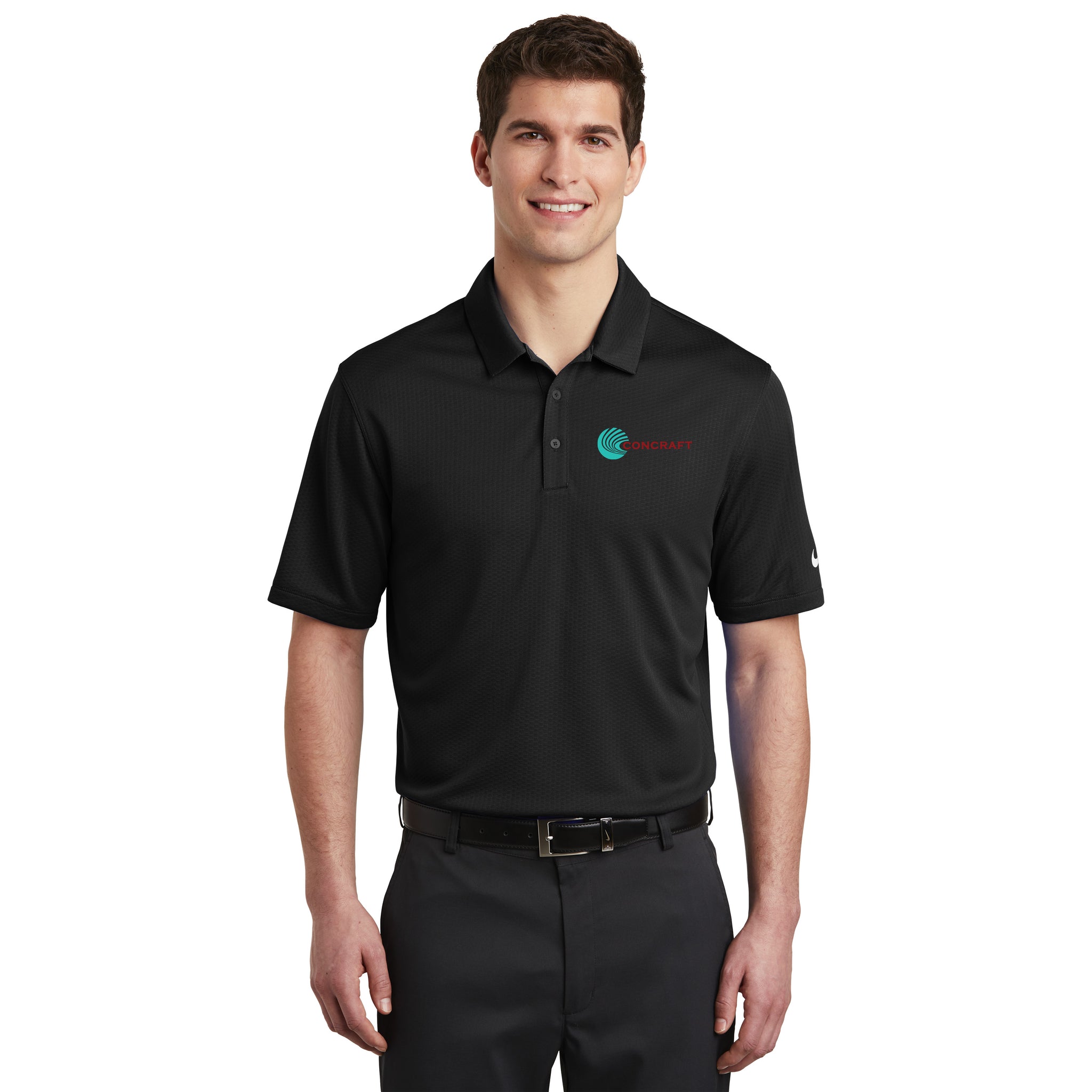 Nike - Dri FIT Hex Textured Polo. NKAH6266.
