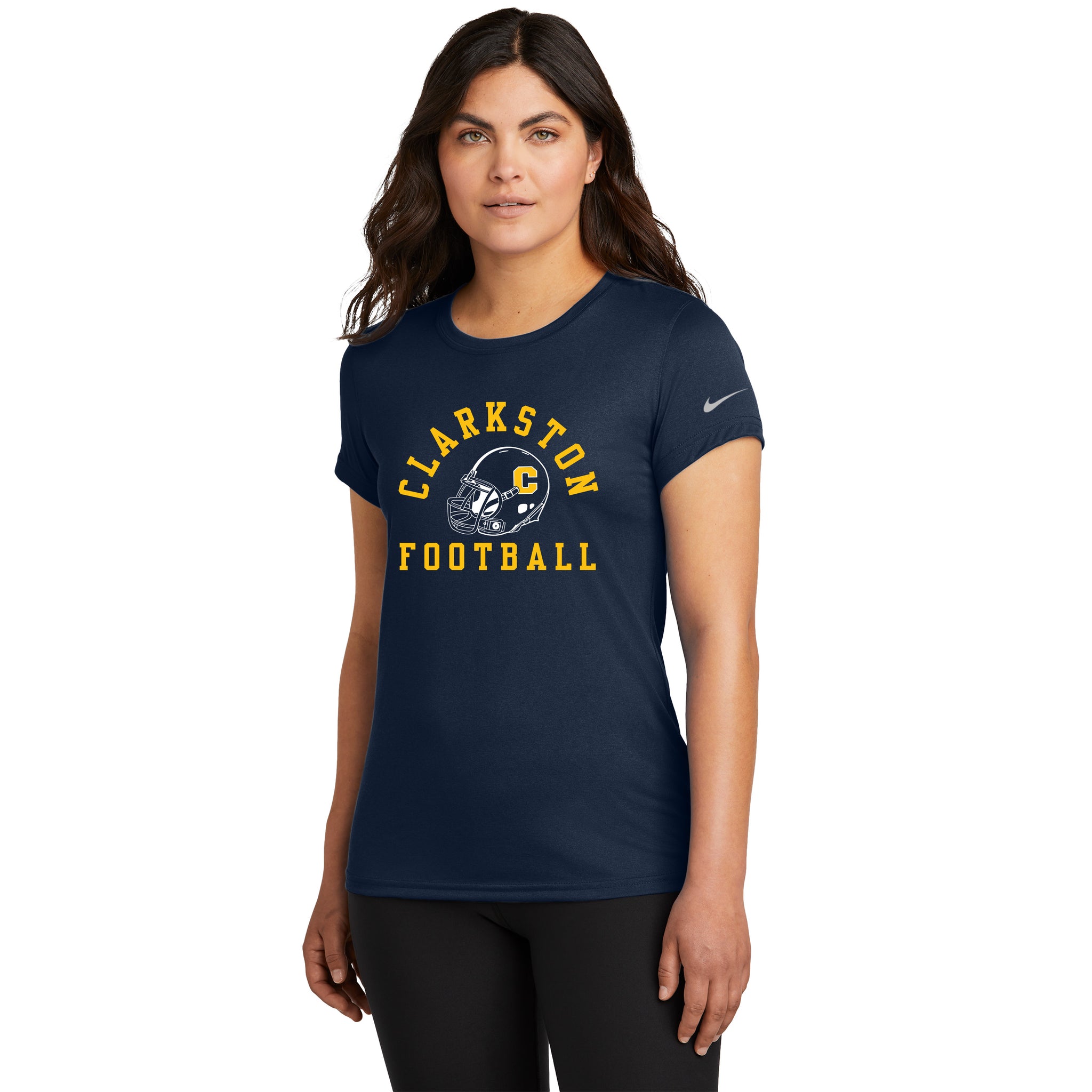 Nike - Ladies Swoosh Sleeve Legend Tee. NKDX8734.