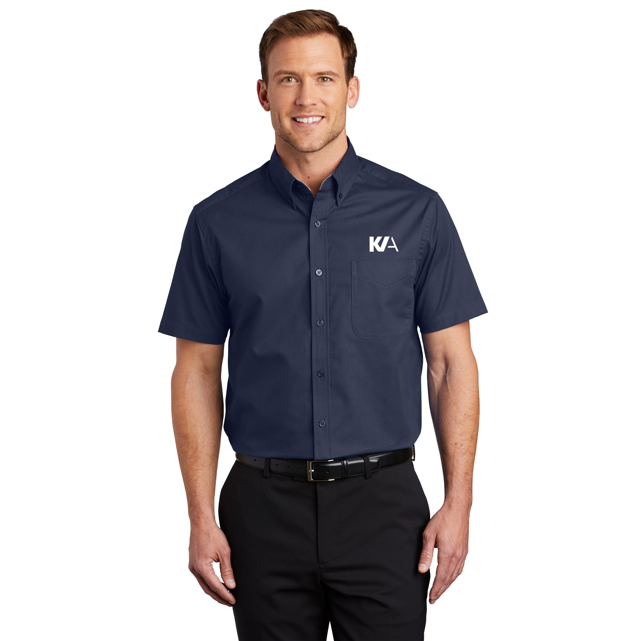 [DAY ONE] Port Authority - Short Sleeve Easy Care Shirt. S508.