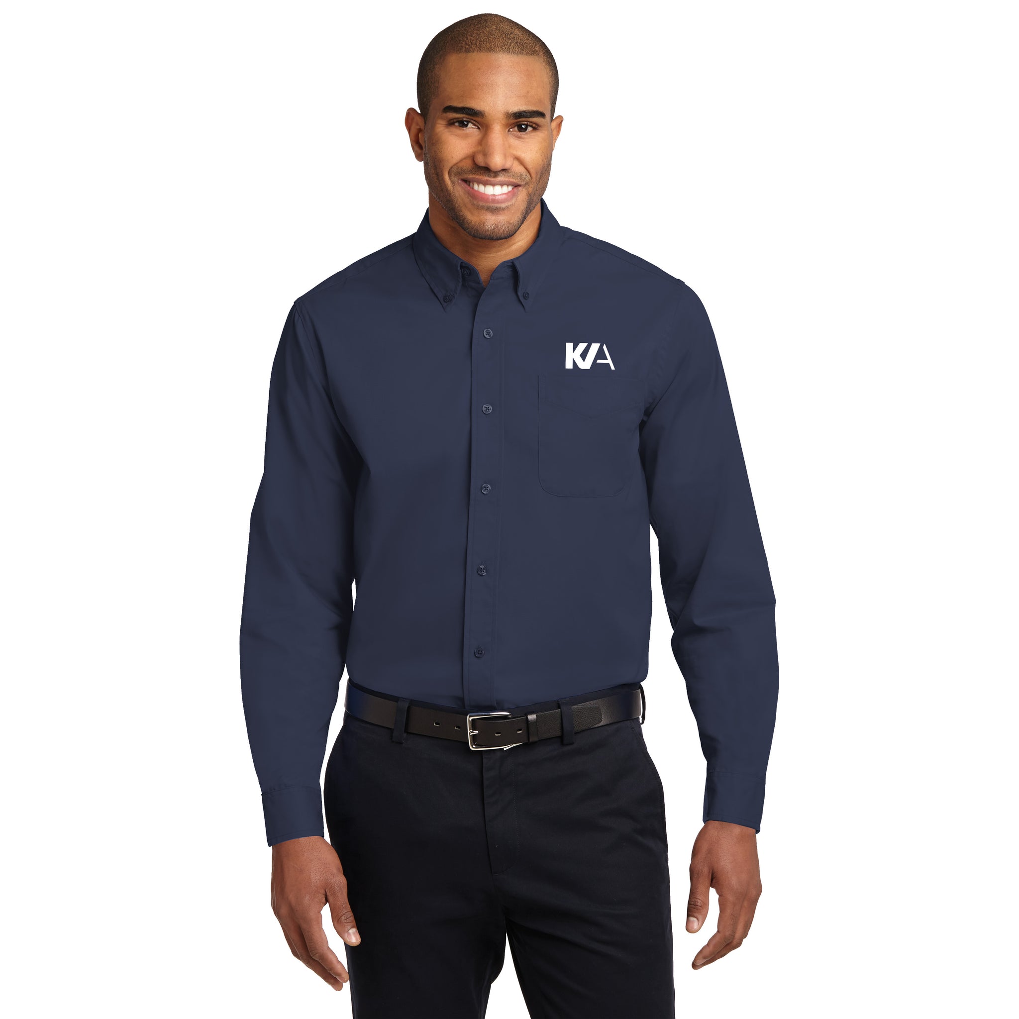 [DAY ONE] Port Authority - Long Sleeve Easy Care Shirt. S608.