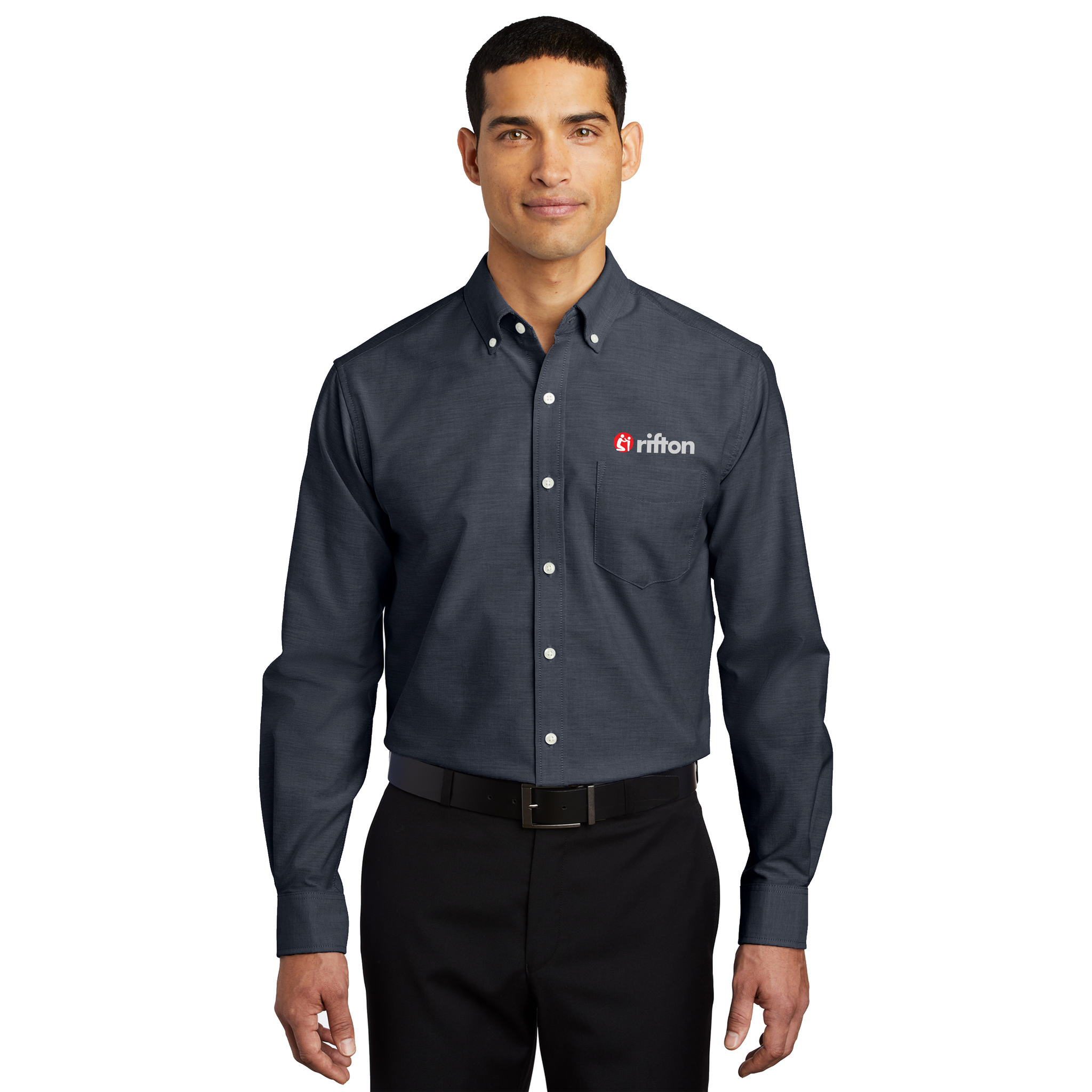 Port Authority - SuperPro Oxford Shirt. S658.