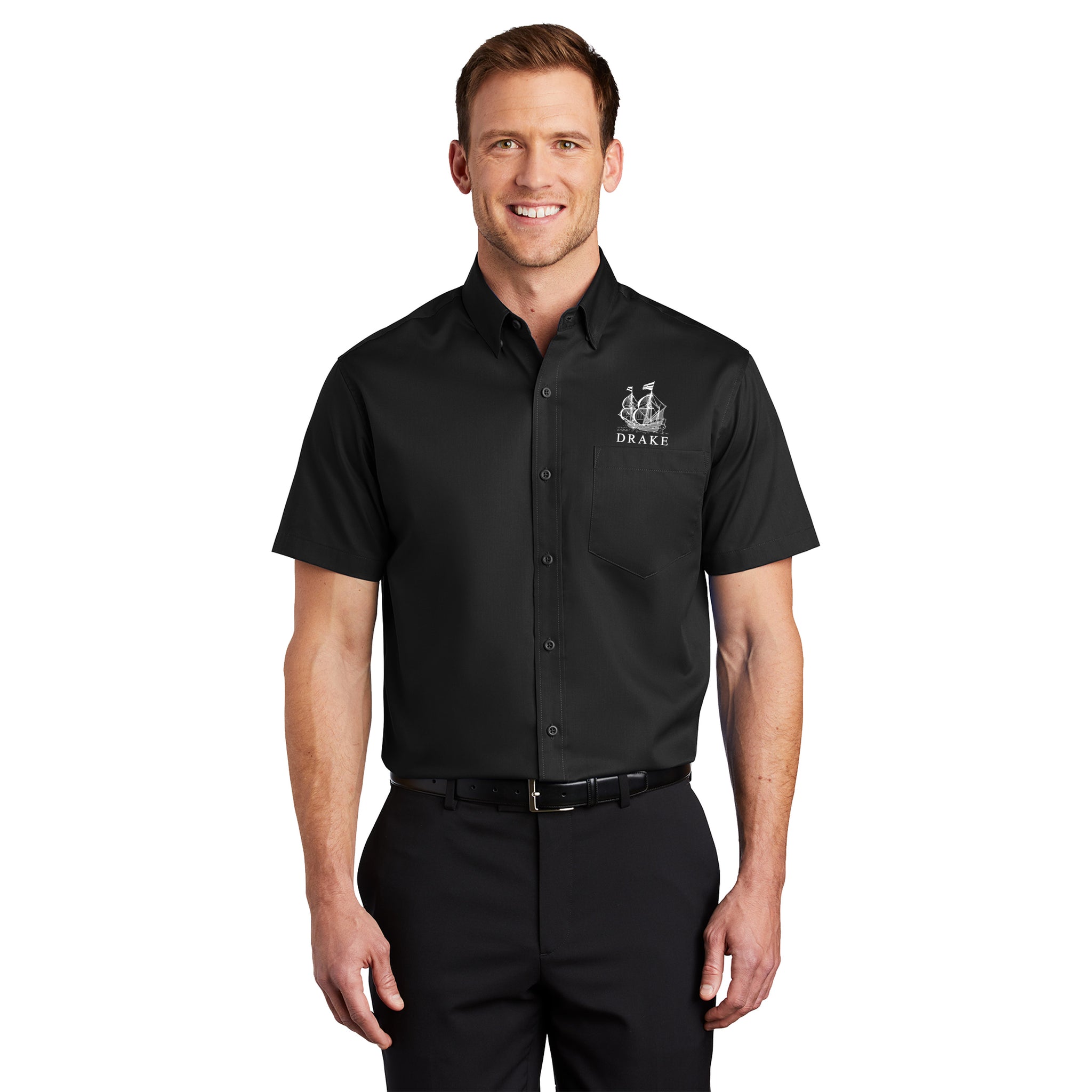 Port Authority - Short Sleeve SuperPro Twill Shirt. S664.