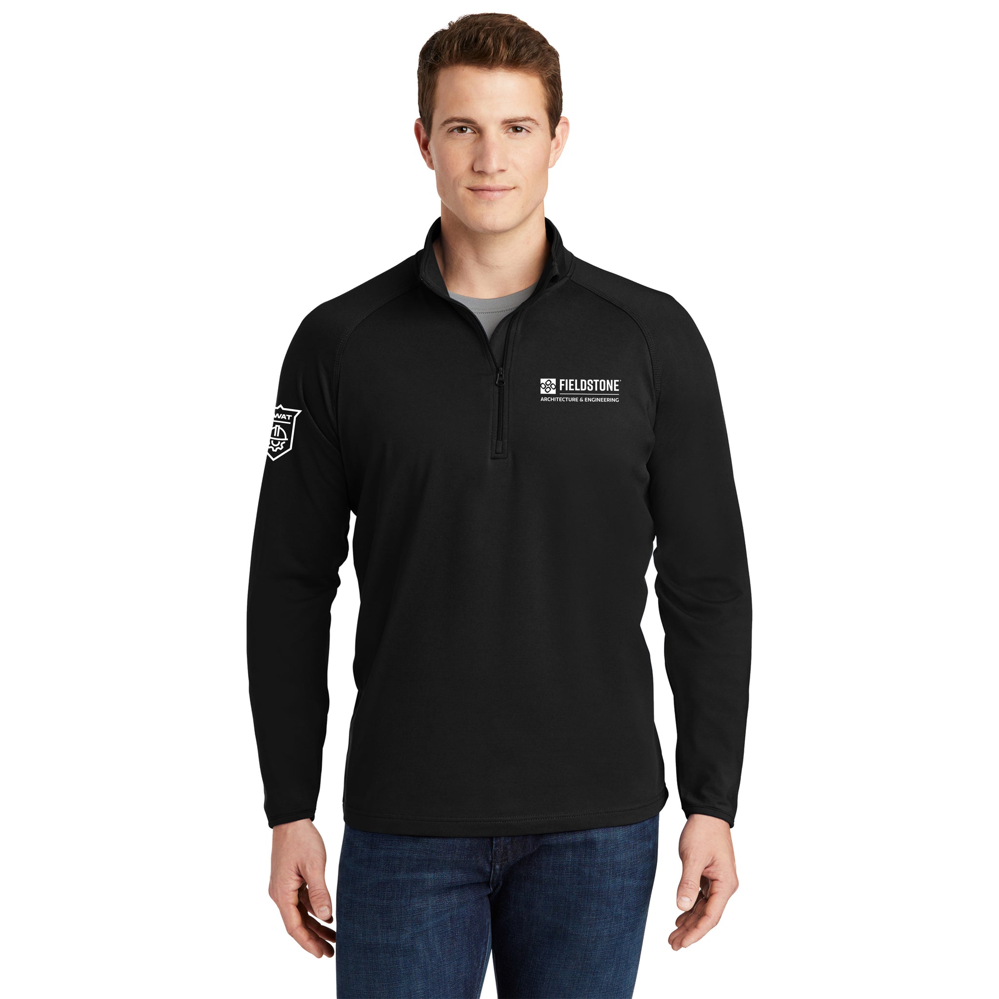 Sport Tek - Performance Stretch 1/2-Zip Pullover. ST850. (+)PREMIUM