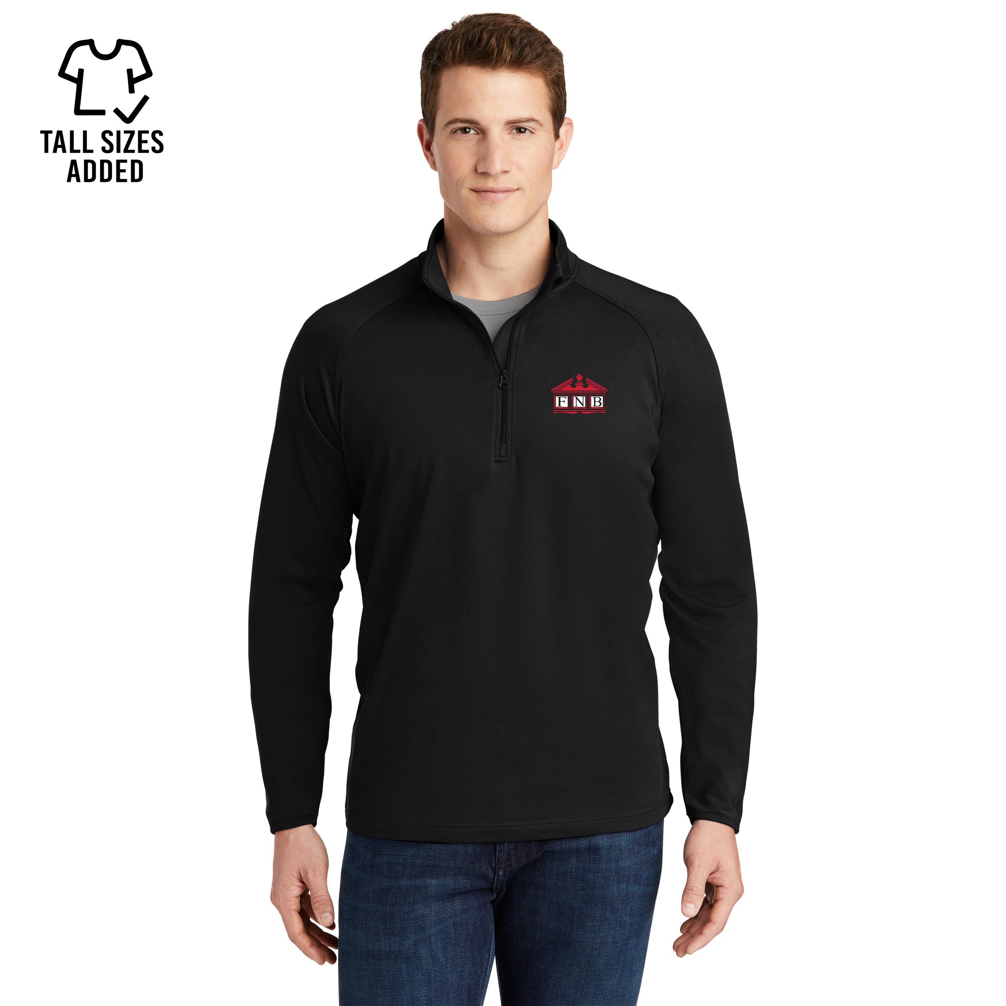 Sport Tek - Performance Stretch 1/2-Zip Pullover. ST850.