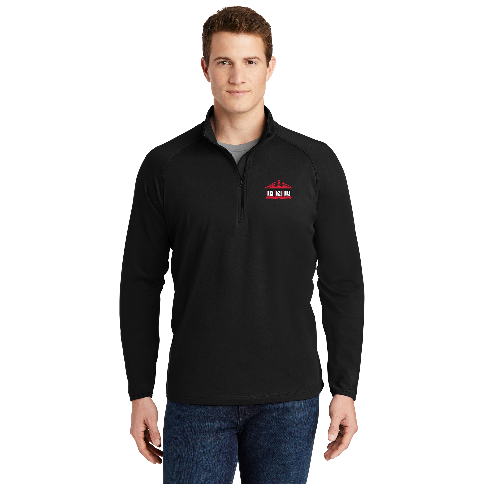 Sport Tek - Performance Stretch 1/2-Zip Pullover. ST850.