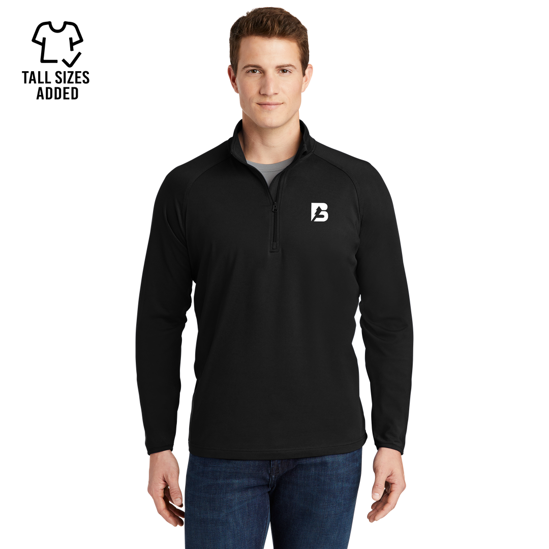 Sport Tek - Performance Stretch 1/2-Zip Pullover. ST850. [TALL