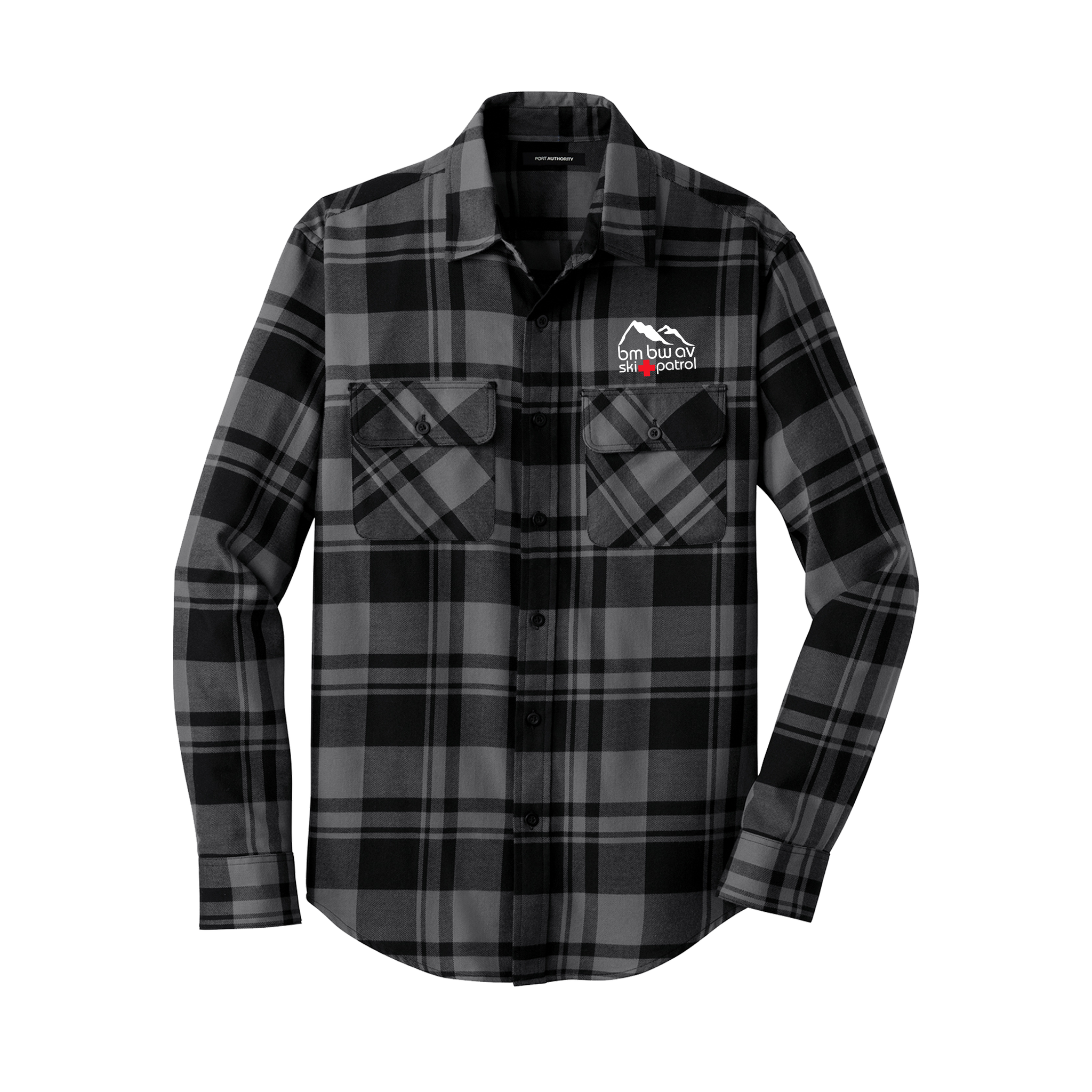 Port Authority - Plaid Flannel Shirt. W668.