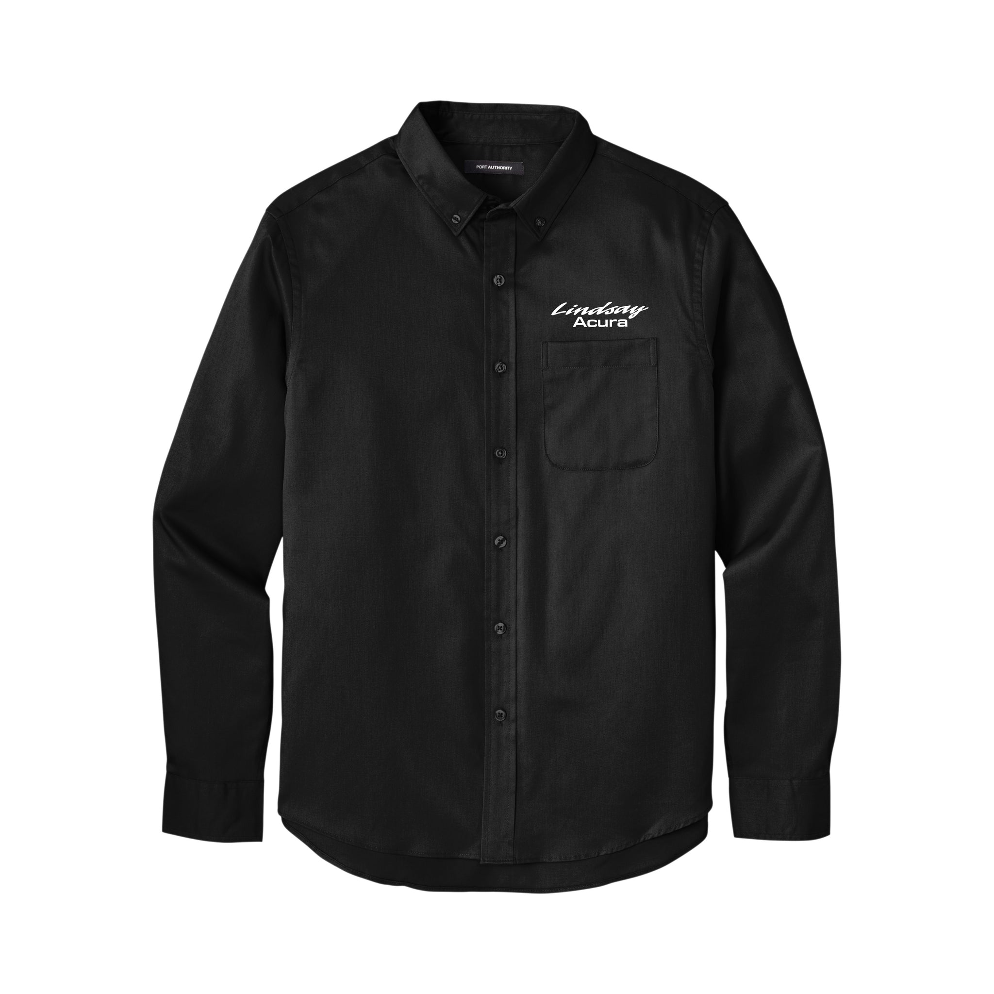 Port Authority - Long Sleeve SuperPro React Twill Shirt. W808.