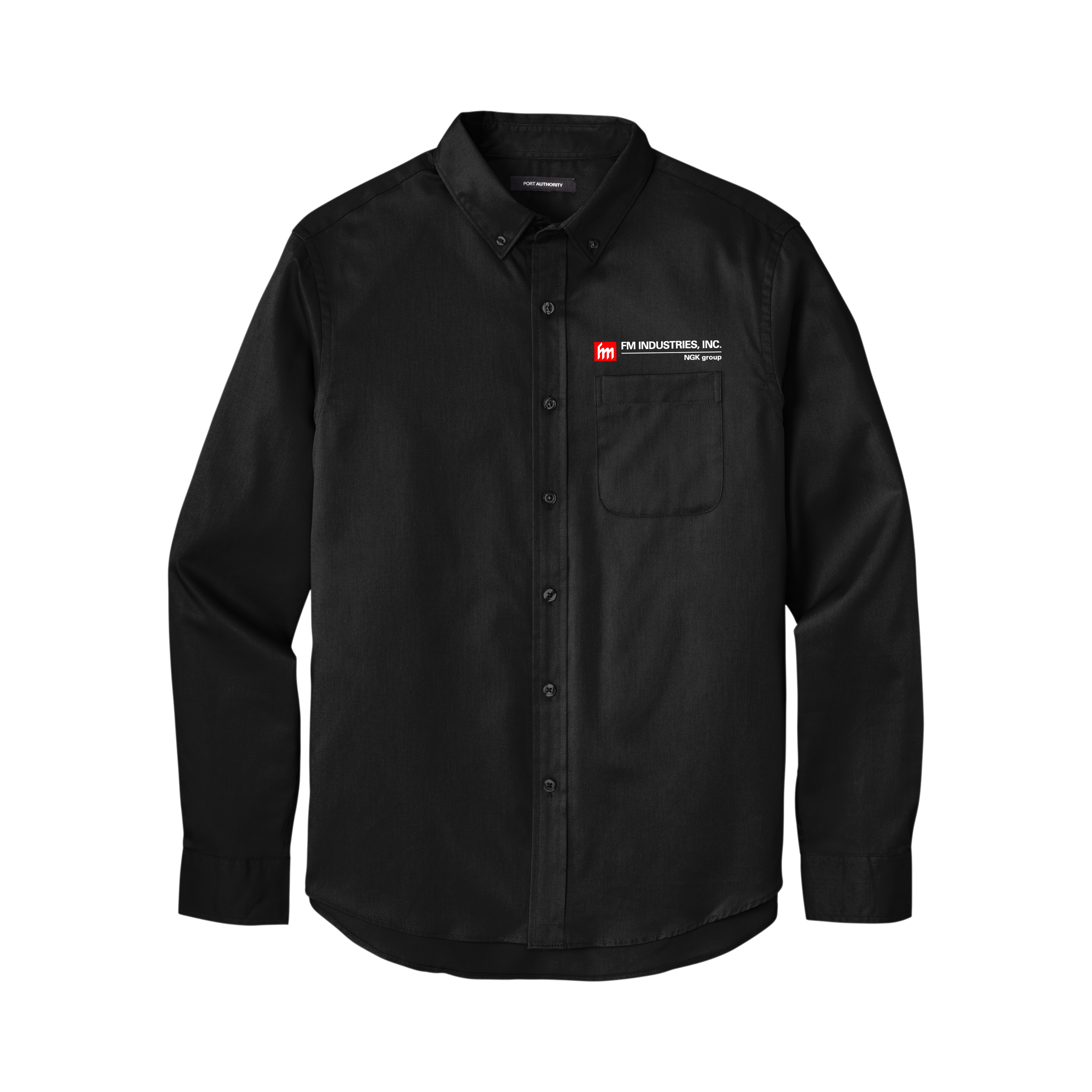 Port Authority - Long Sleeve SuperPro React Twill Shirt. W808.