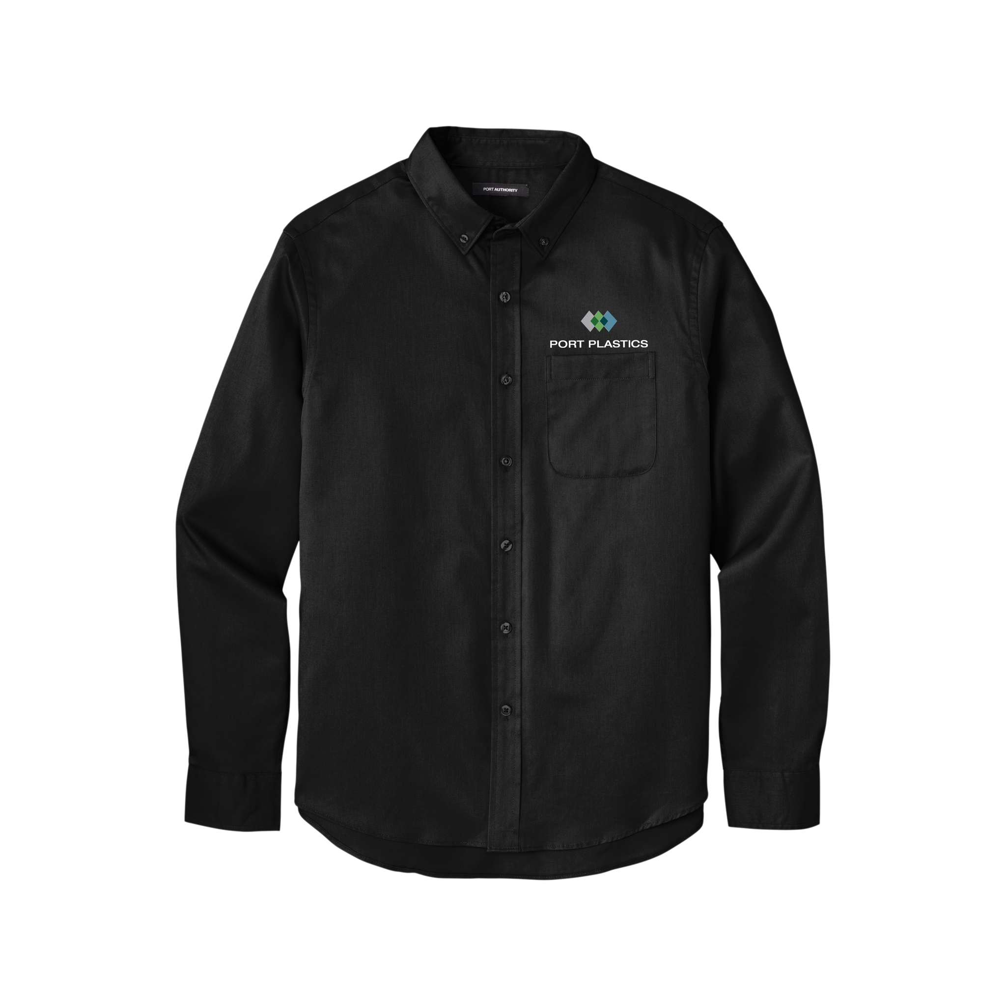 Port Authority - Long Sleeve SuperPro React Twill Shirt. W808.