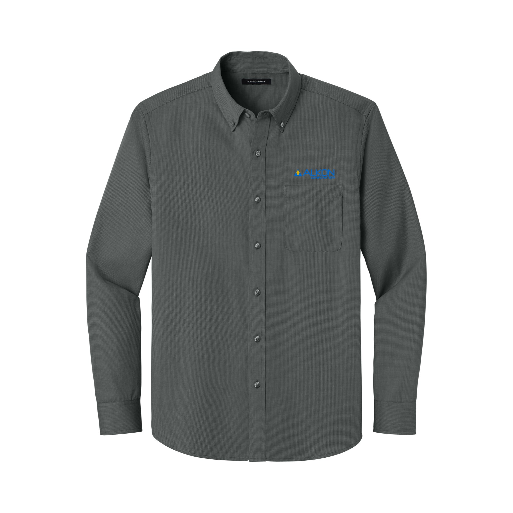 Port Authority - Long Sleeve Nailhead Easy Care Shirt. W816.