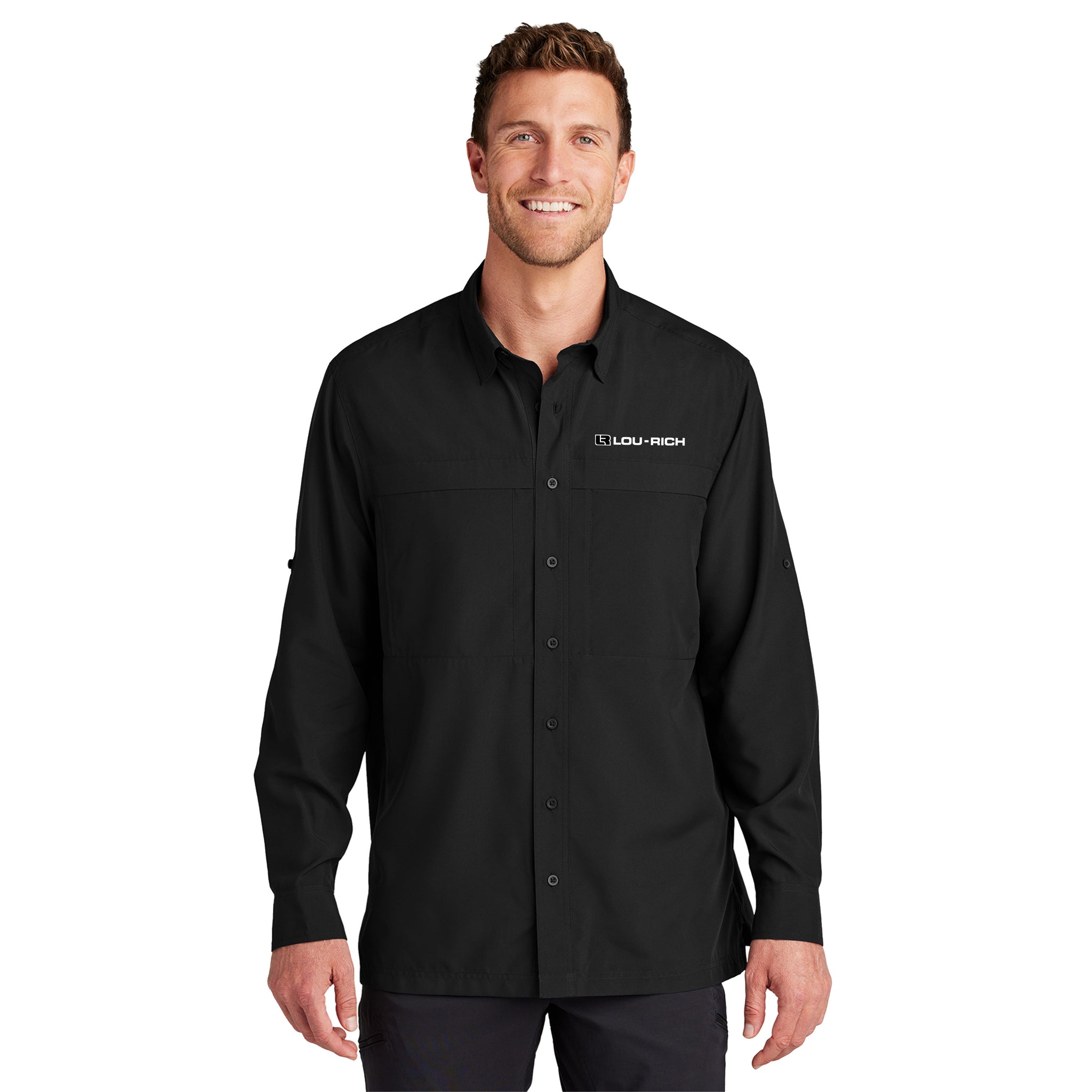 Port Authority - Long Sleeve UV Daybreak Shirt. W960.