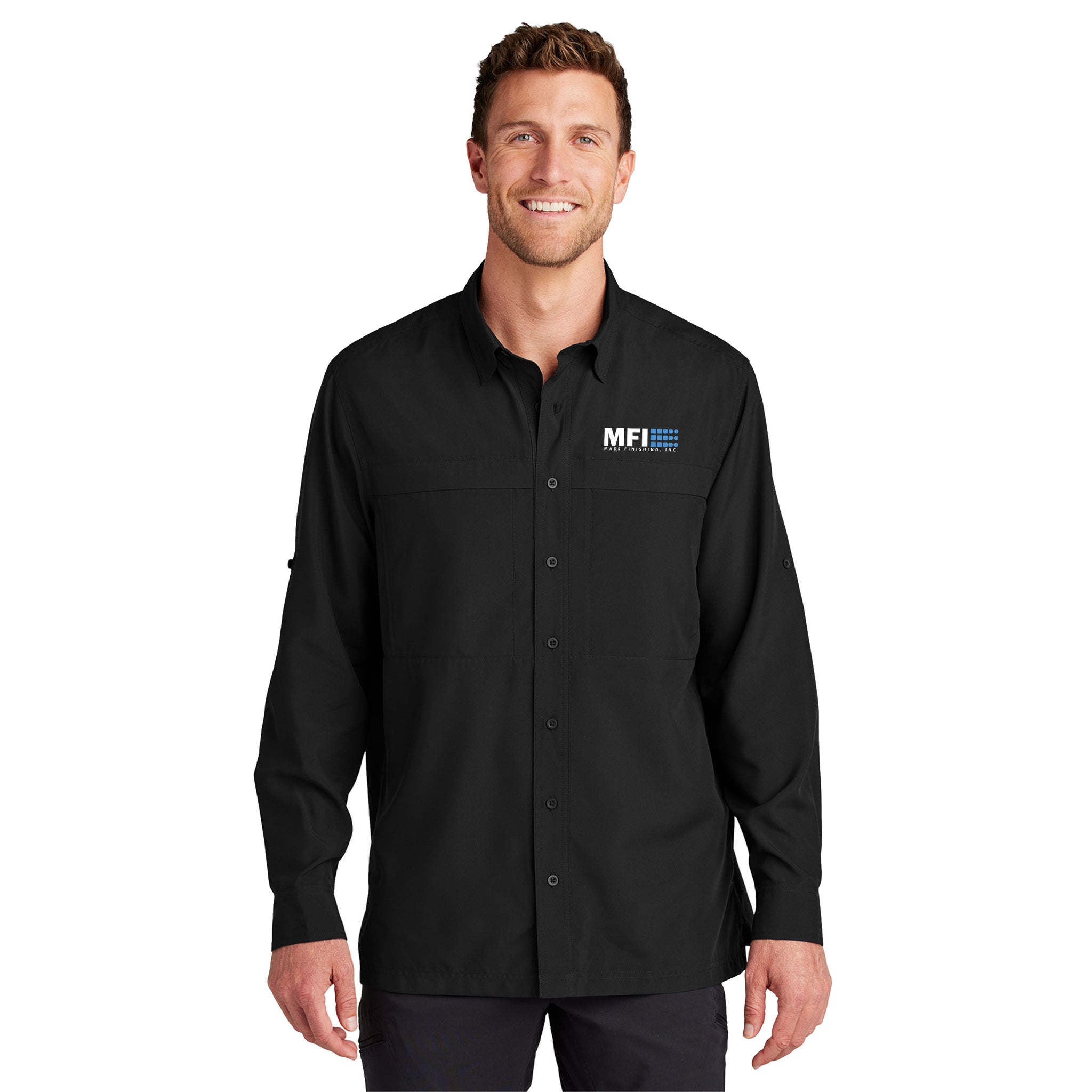 Port Authority - Long Sleeve UV Daybreak Shirt. W960.