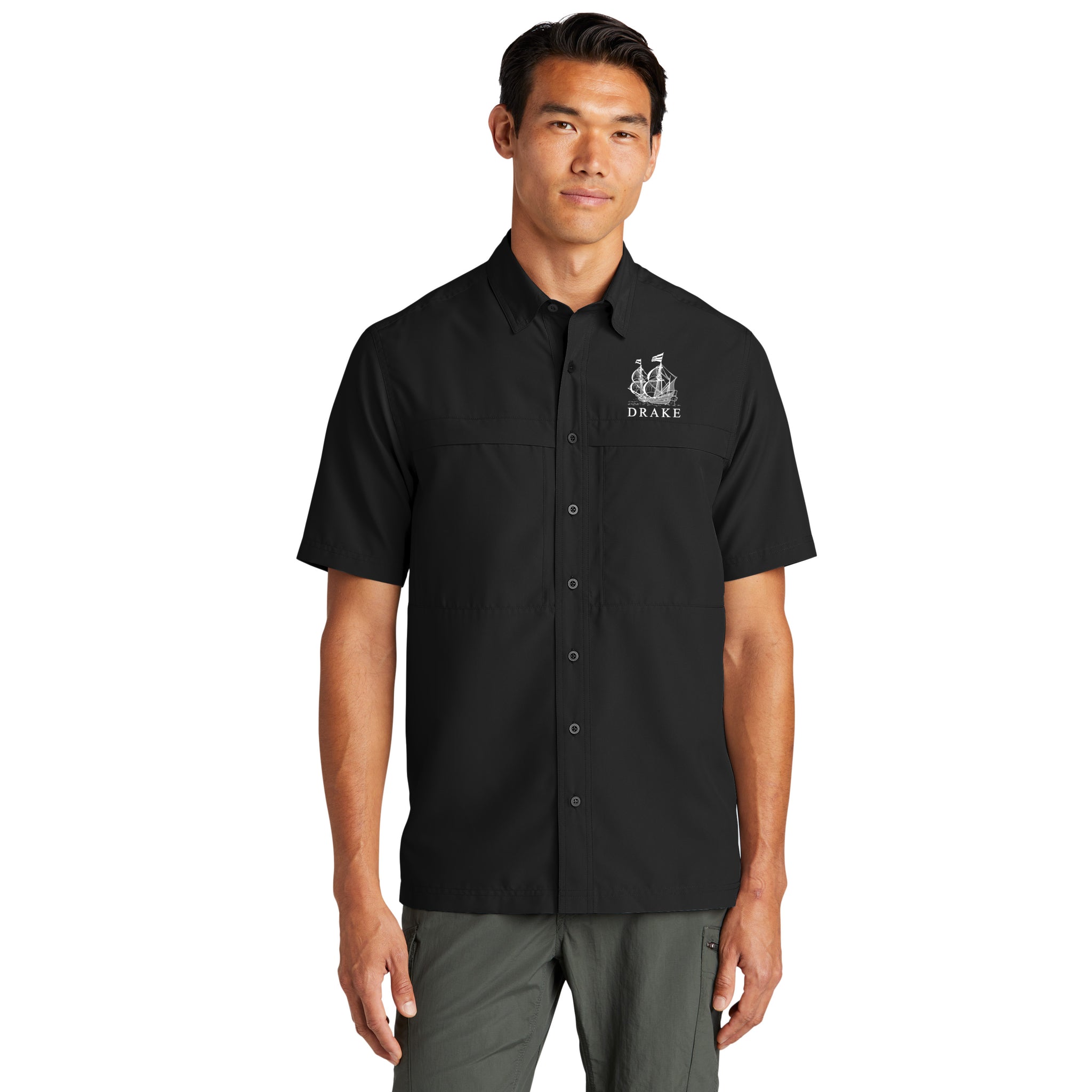 Port Authority - Short Sleeve UV Daybreak Shirt. W961.