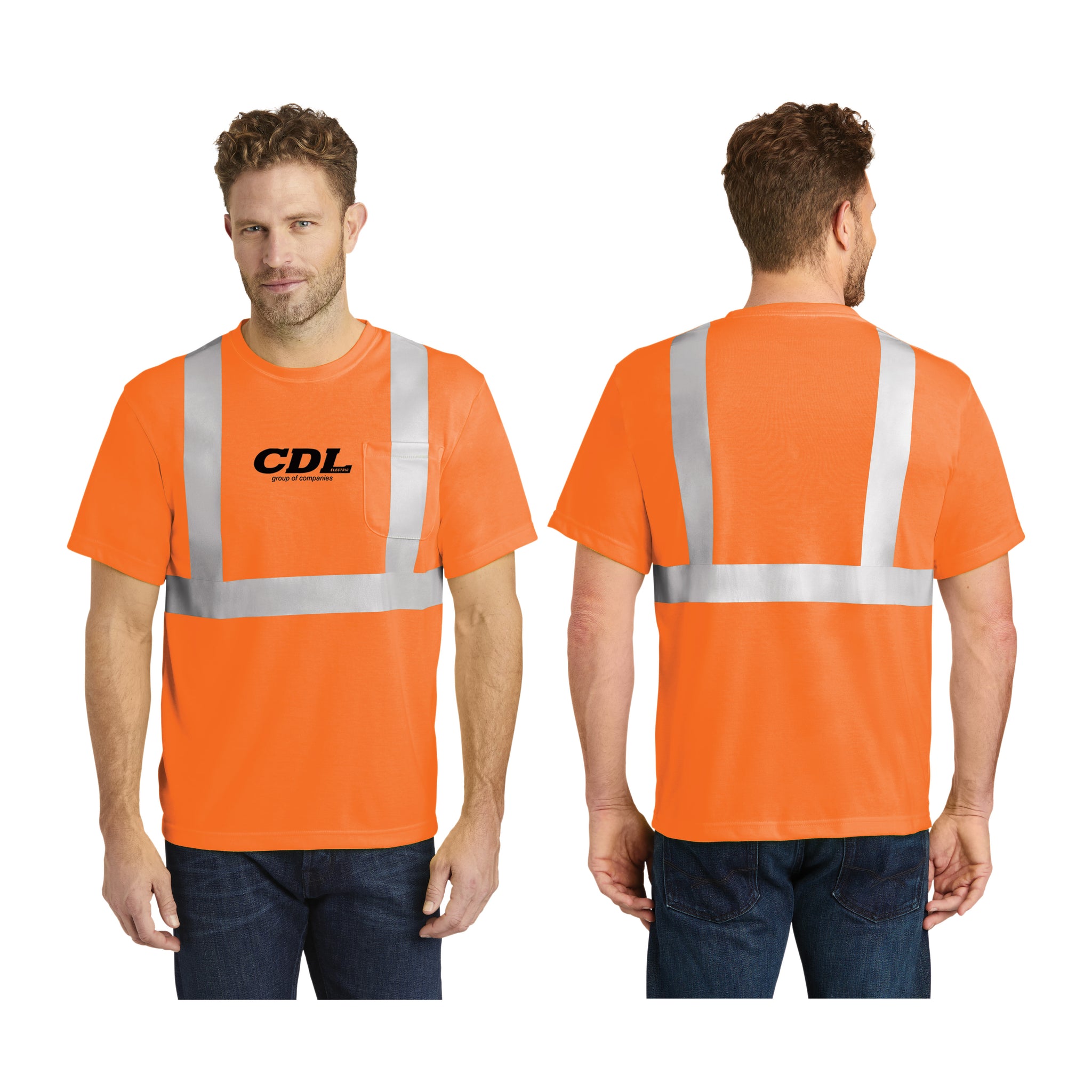 CornerStone - ANSI 107 Class 2 Safety T-Shirt. CS401.