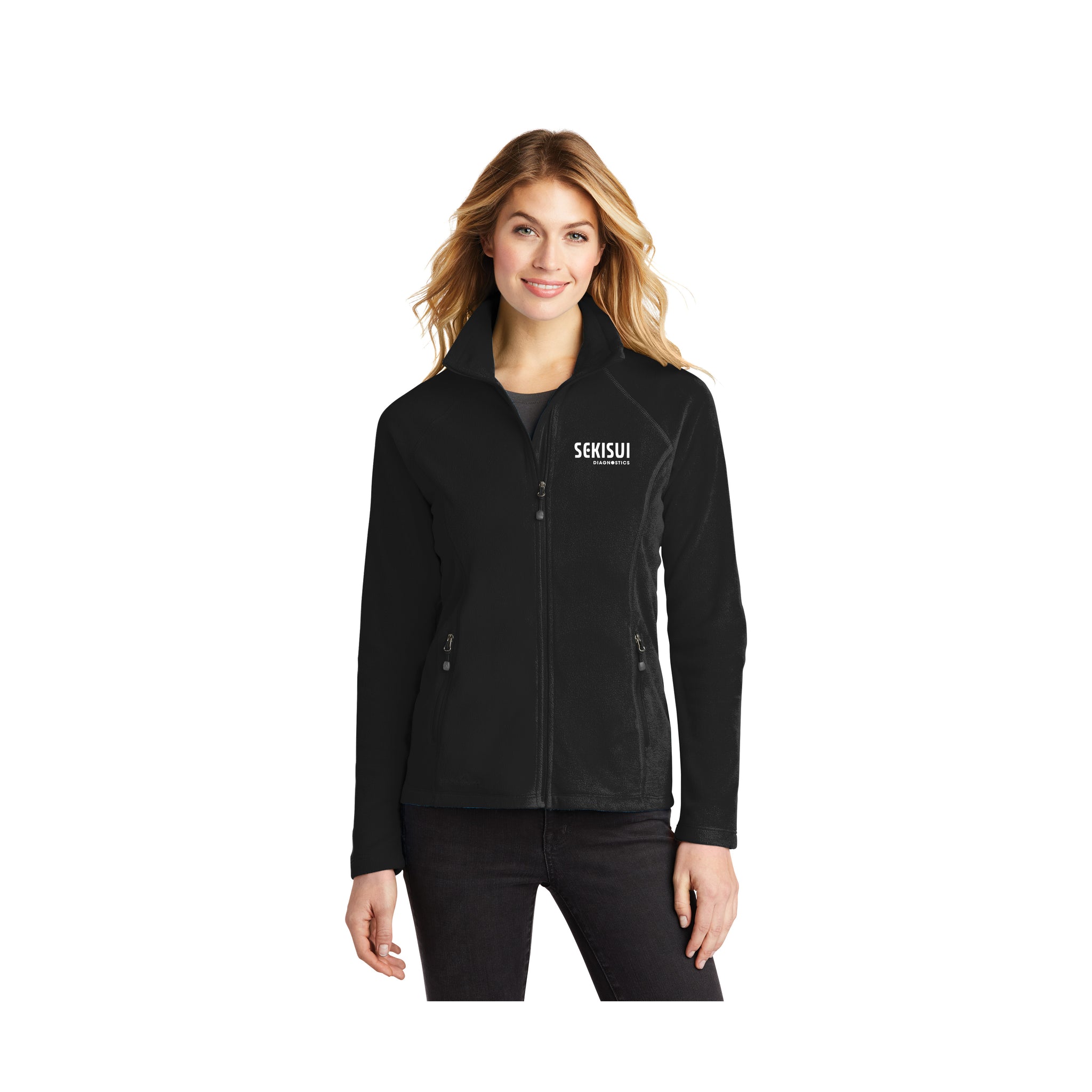 Eddie Bauer - Ladies Full-Zip Microfleece Jacket. EB225.