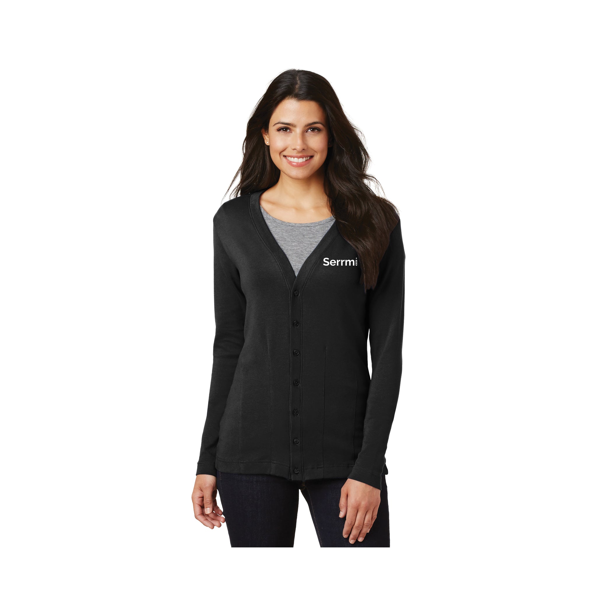 Port Authority - Ladies Modern Stretch Cotton Cardigan. L515.