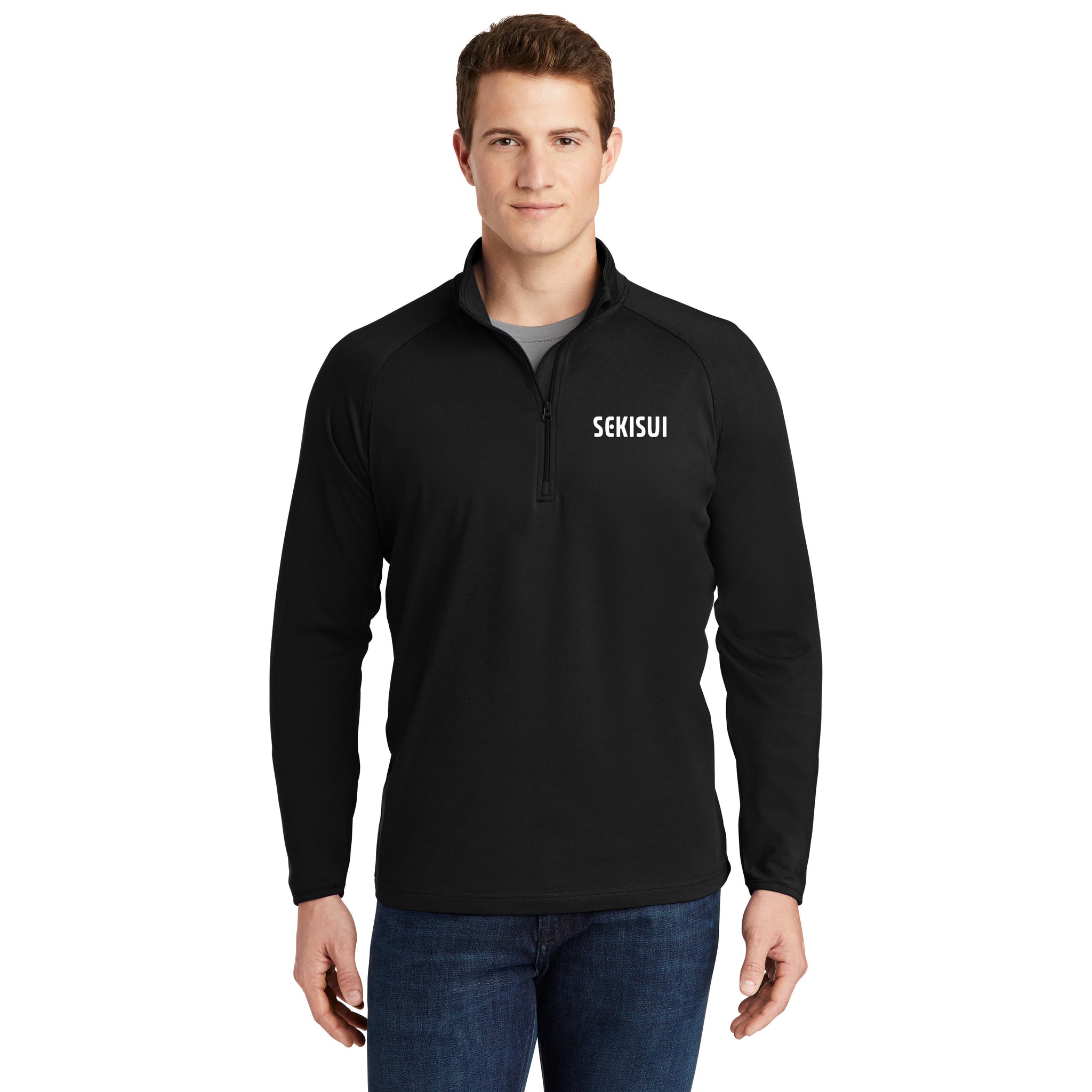 Sport Tek - Performance Stretch 1/2-Zip Pullover. ST850.