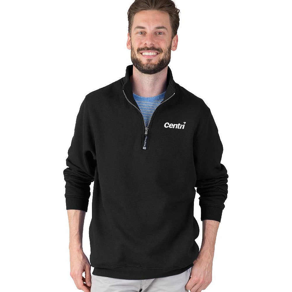 Charles River - Crosswind Quarter Zip Sweatshirt. 9359.