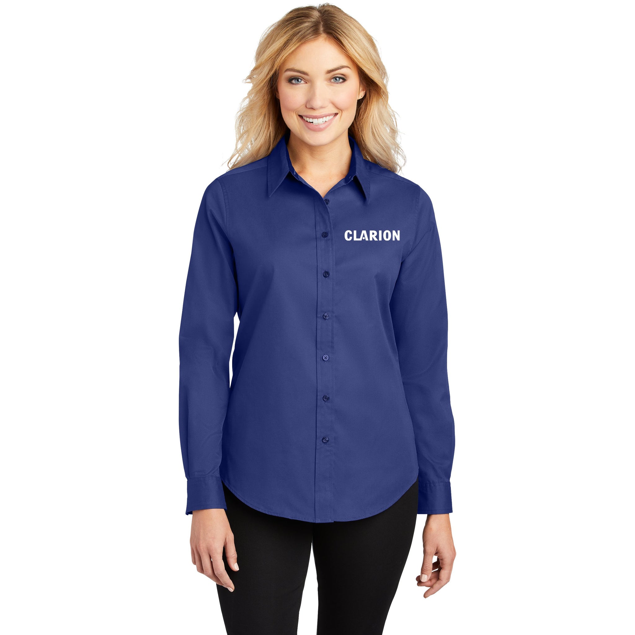Port Authority - Ladies Long Sleeve Easy Care Shirt. L608.