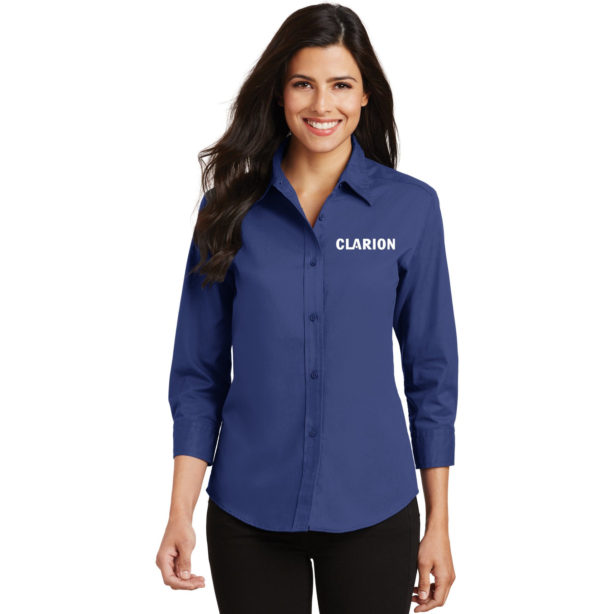 Port Authority - Ladies 3/4-Sleeve Easy Care Shirt. L612.